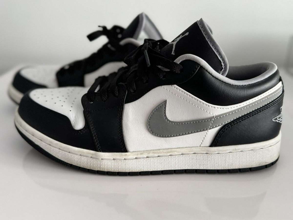 Nike Jordan 1 Low Black Particle Grey White Size 9 Size US 9 / EU 42 - 4 Thumbnail