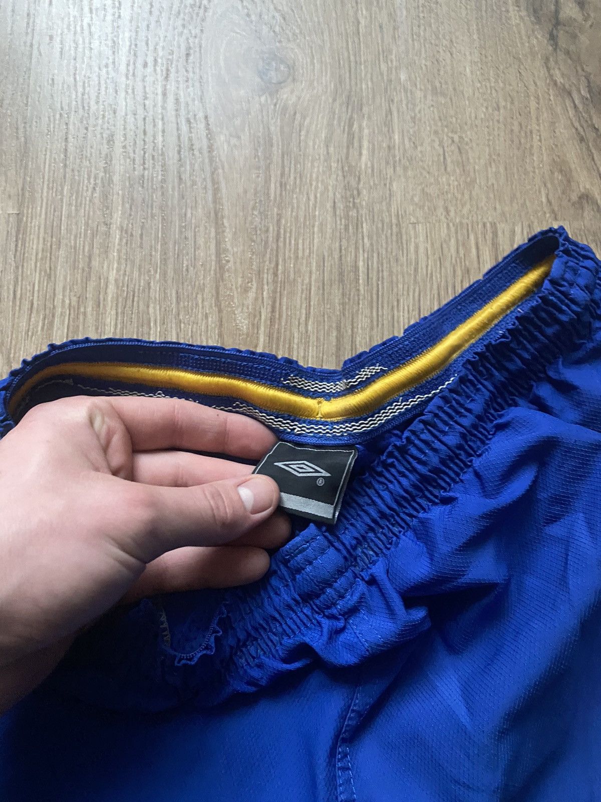 Umbro × Vintage 00s Vintage Umbro Sweden SVFF Performance Shorts Size US 34 / EU 50 - 3 Thumbnail