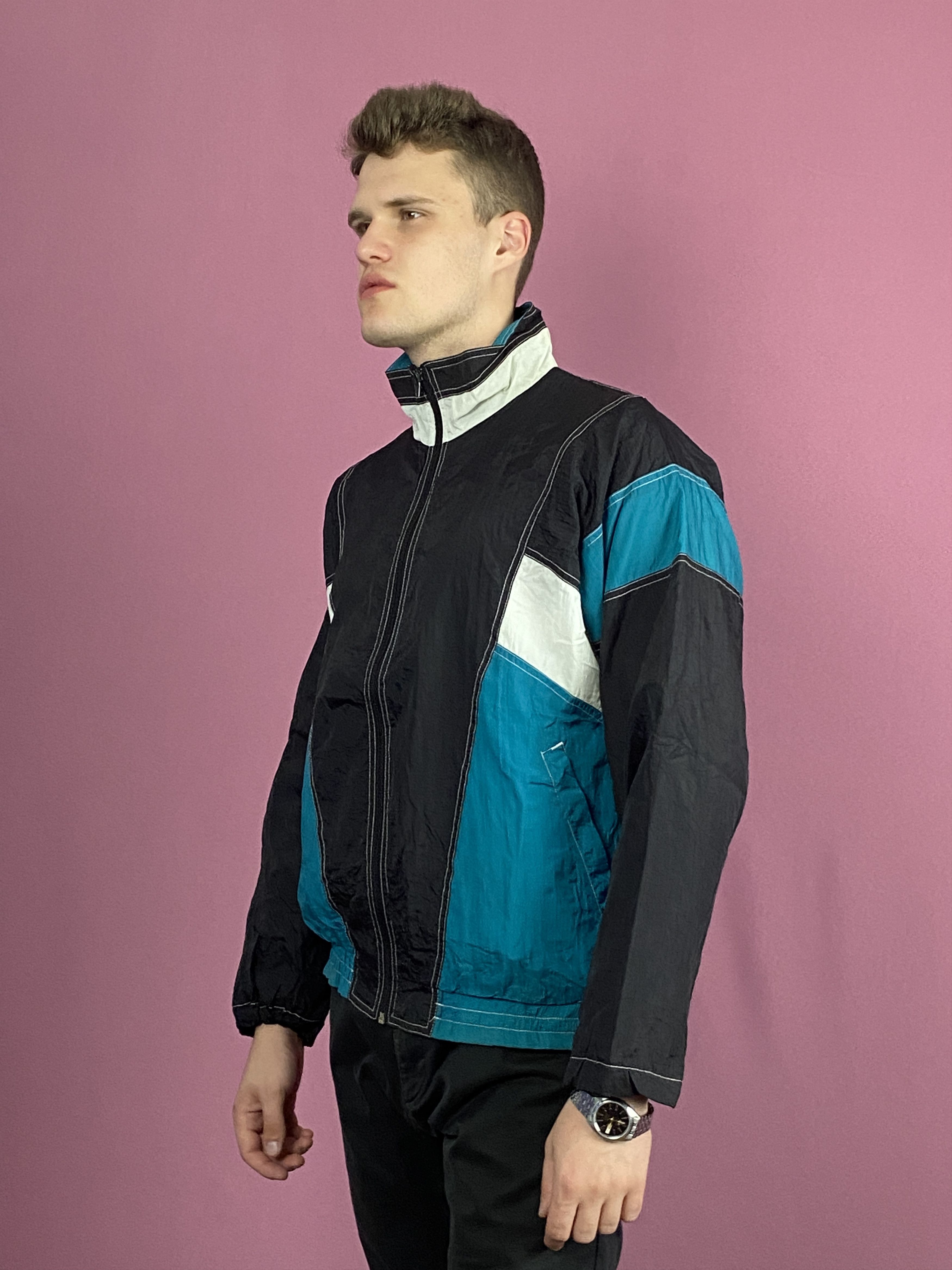 Vintage 90s Vintage Men's Windbreaker Jacket - L Size US L / EU 52-54 / 3 - 2 Thumbnail