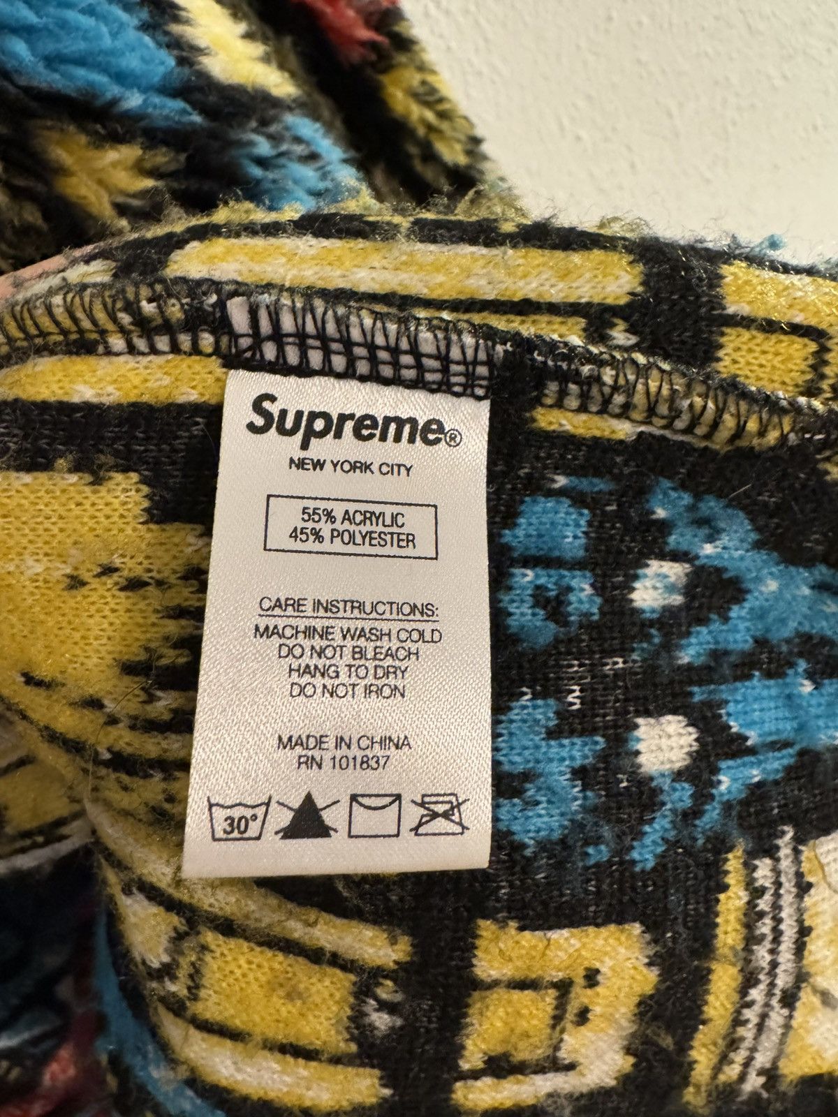 Supreme Supreme St. Michael Fleece Jacket Size US M / EU 48-50 / 2 - 4 Thumbnail