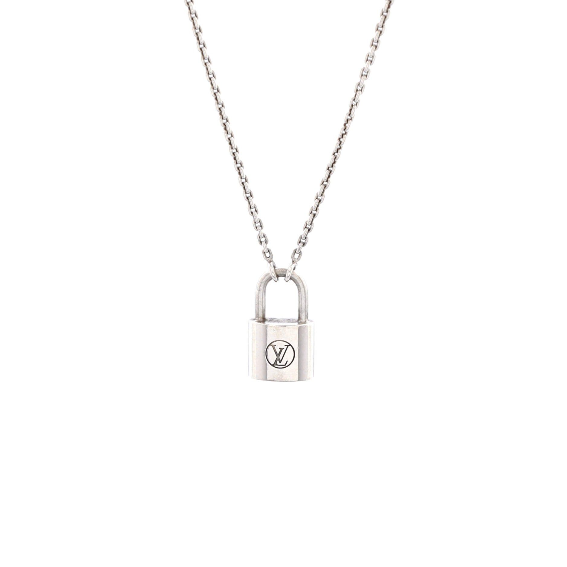 Louis Vuitton Lockit Pendant Necklace Size ONE SIZE - 1 Thumbnail
