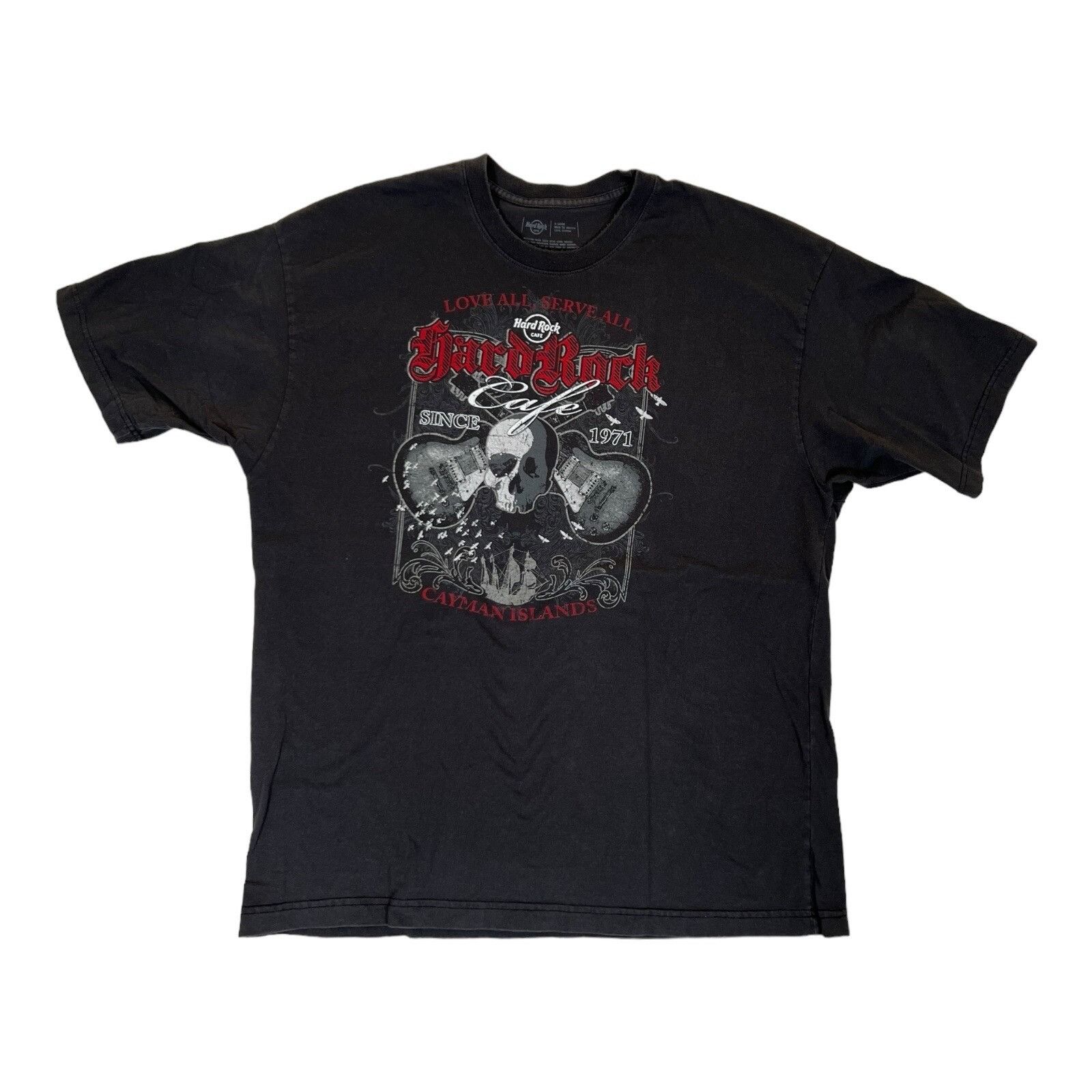 Hard Rock Cafe Vintage Hard Rock Cafe T-Shirt Cayman Islands Size XL Skull Size US XL / EU 56 / 4 - 1 Thumbnail