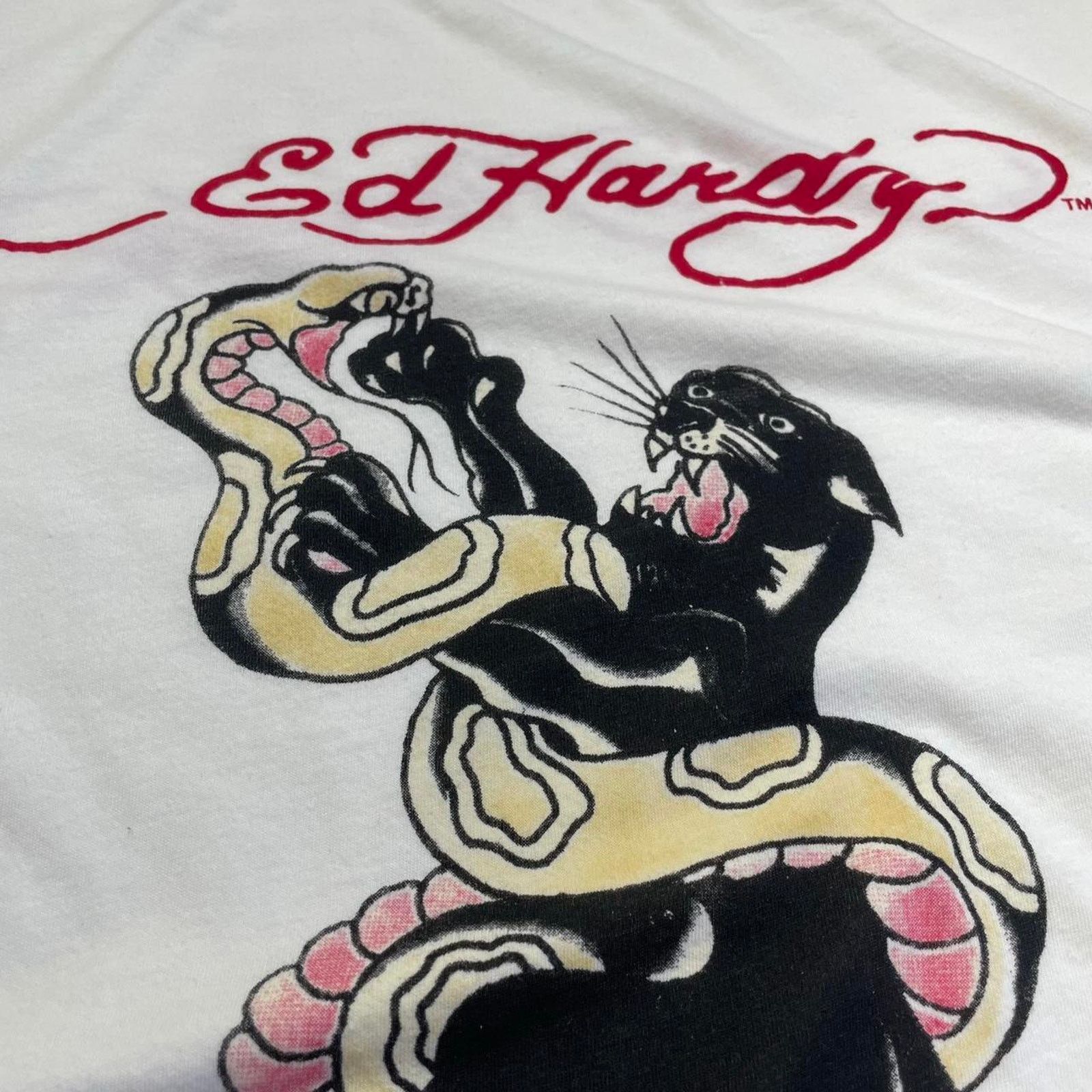 Ed Hardy Ed hardy vintage lightweight Tee Size US XL / EU 56 / 4 - 2 Thumbnail
