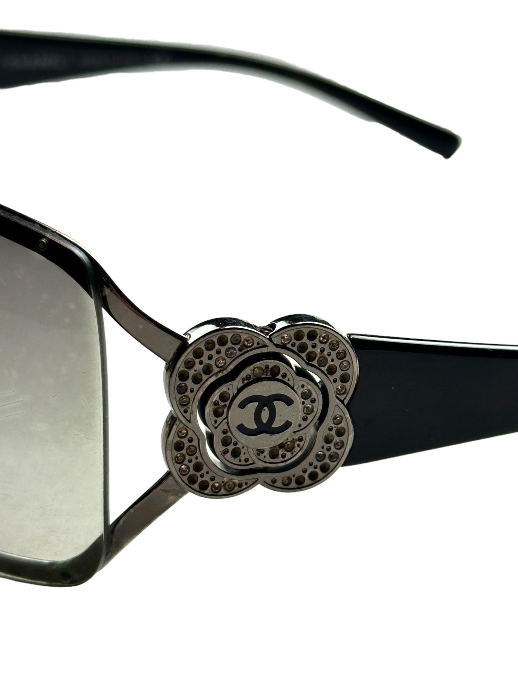 Chanel Chanel mask flowers swarovski sunglasses Size ONE SIZE - 5 Thumbnail