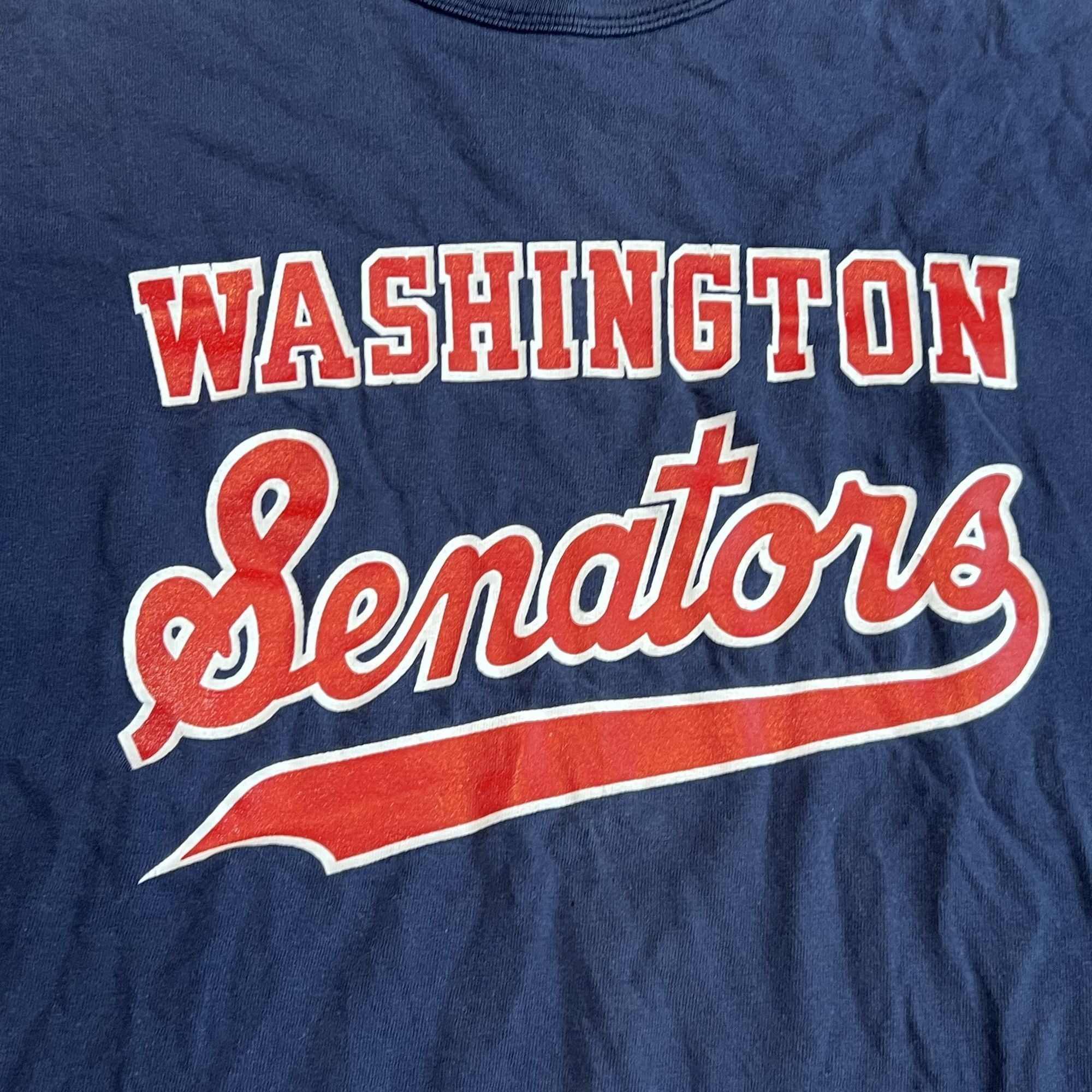 Starter × Vintage Vintage Washington Senators Starter T Shirt Single Stitch Size US L / EU 52-54 / 3 - 2 Thumbnail