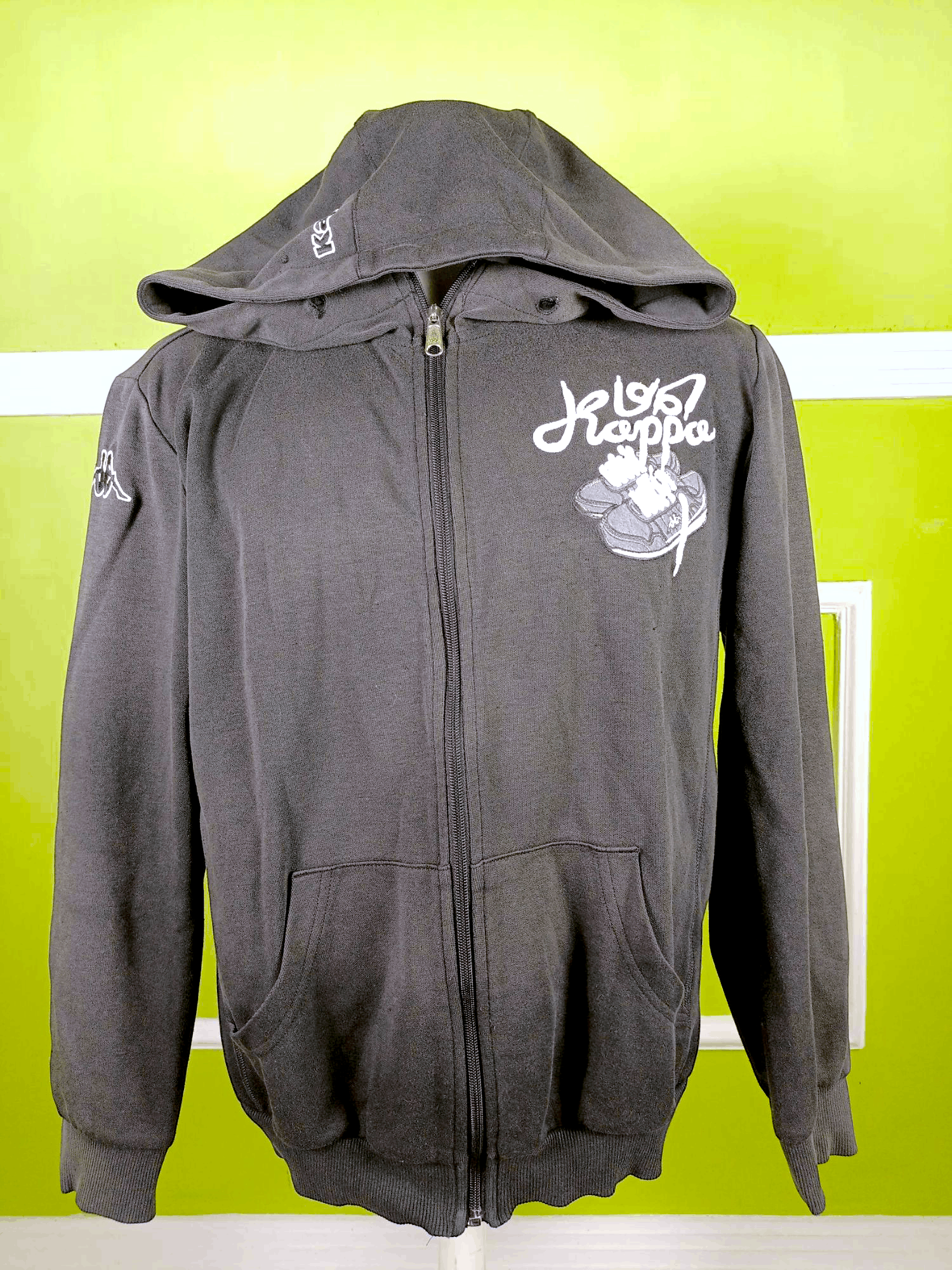 Kappa × Vintage Vintage KAPPA Faded Hoodie Embroidery Logo Size US M / EU 48-50 / 2 - 1 Thumbnail
