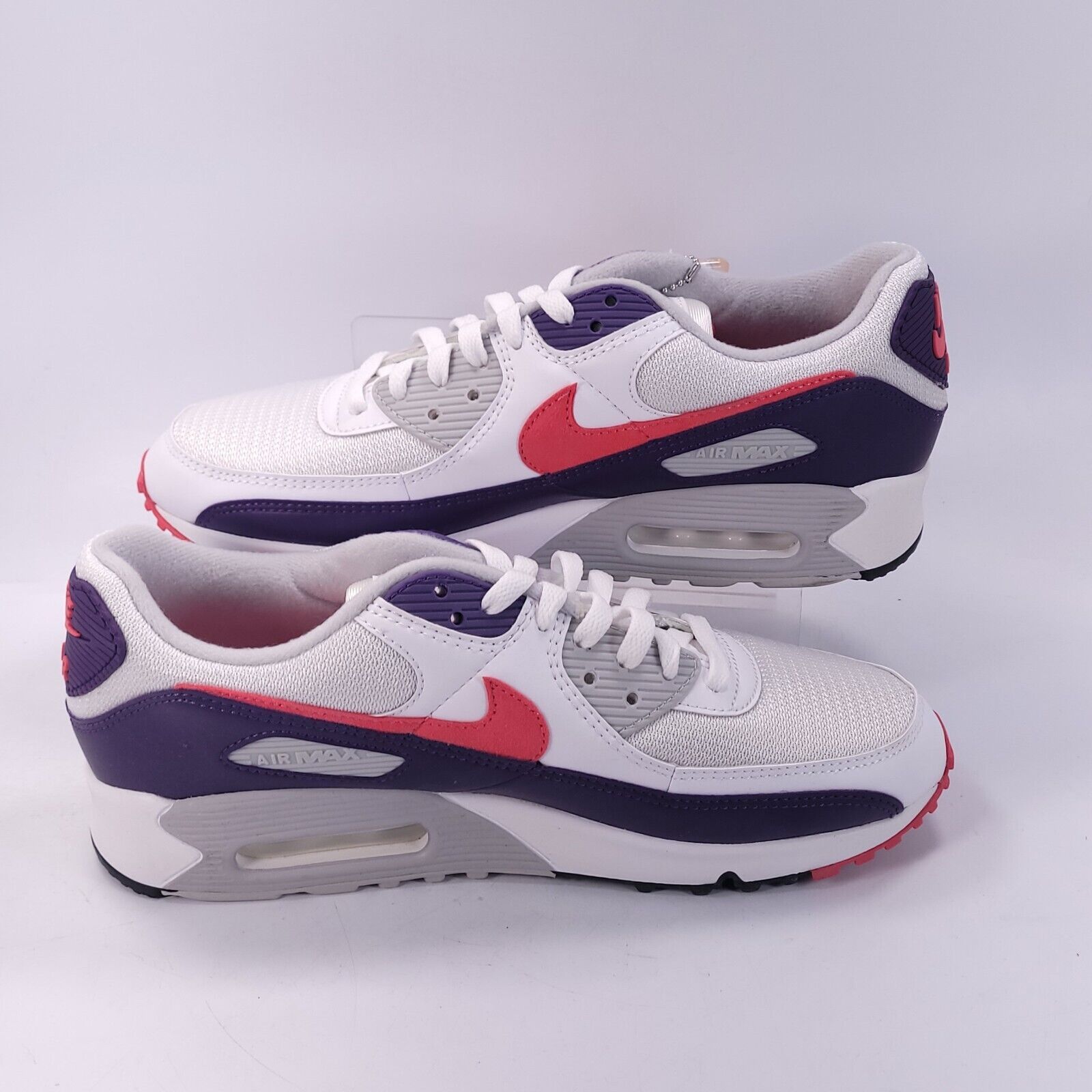 Nike Nike Air Max III Shoe Womens Size 11 CW1360-100 White Purple Size US 11 / IT 41 - 5 Thumbnail