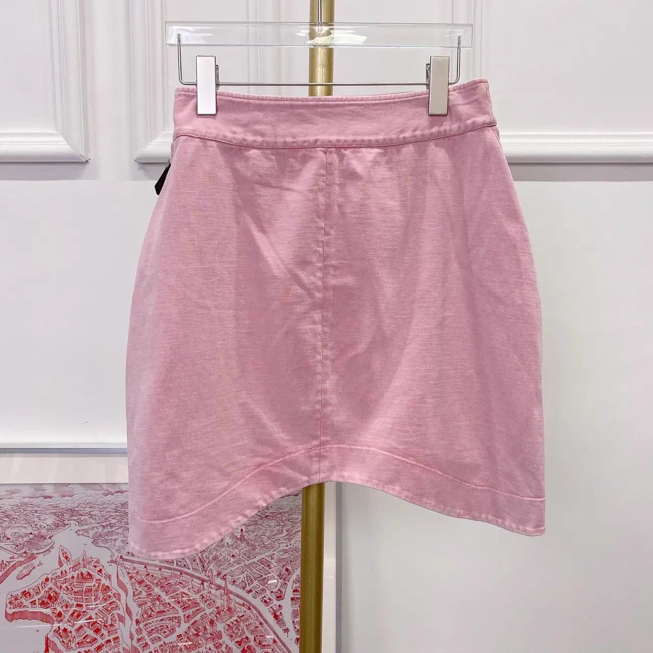Louis Vuitton Louis Vuitton Pink Irregular Skirt S Size 26" / US 2 / IT 38 - 3 Thumbnail
