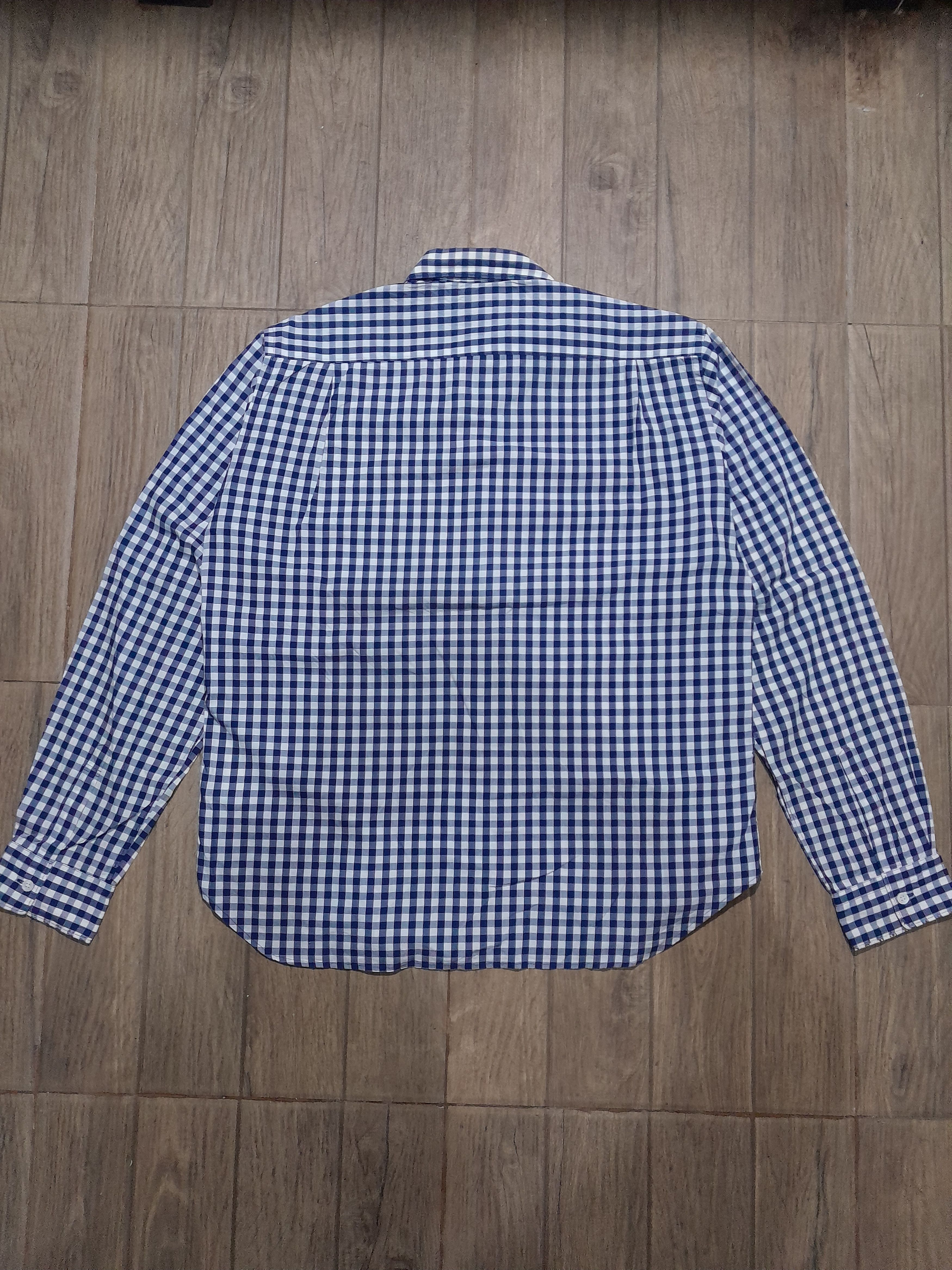 Comme des Garcons Comme des Garcons Homme Gingham x Wool Switch Shirt Size M Size US L / EU 52-54 / 3 - 4 Thumbnail