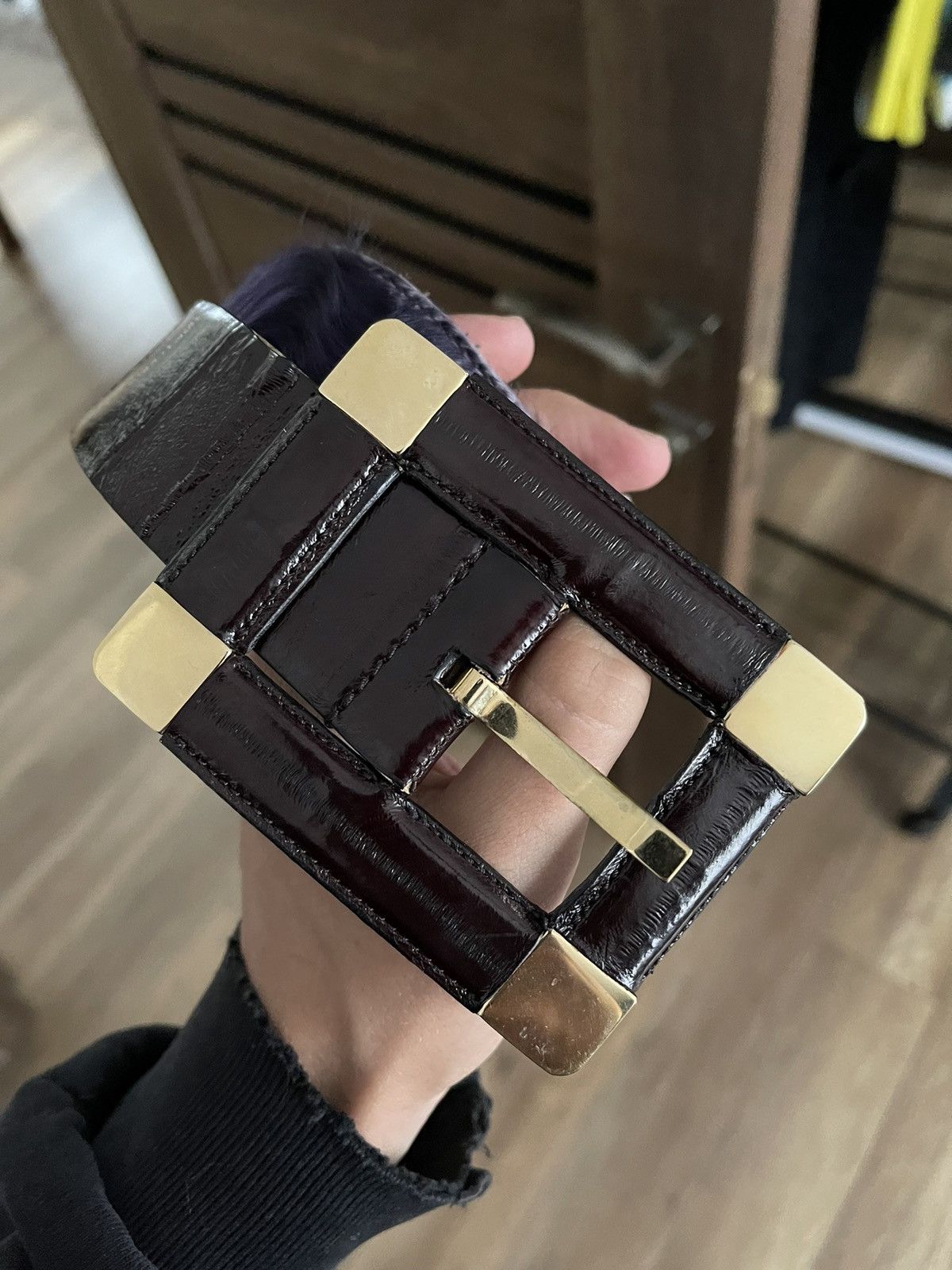 Dolce Gabbana D&G Vintage Leather Italy Archive Belt - joarbit.com