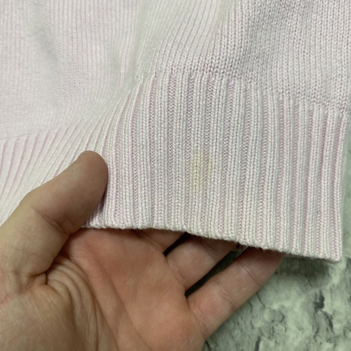 Polo Ralph Lauren Vintage Polo Ralph Lauren Sweater Knit Jumper Pink Size L Size US L / EU 52-54 / 3 - 8 Thumbnail