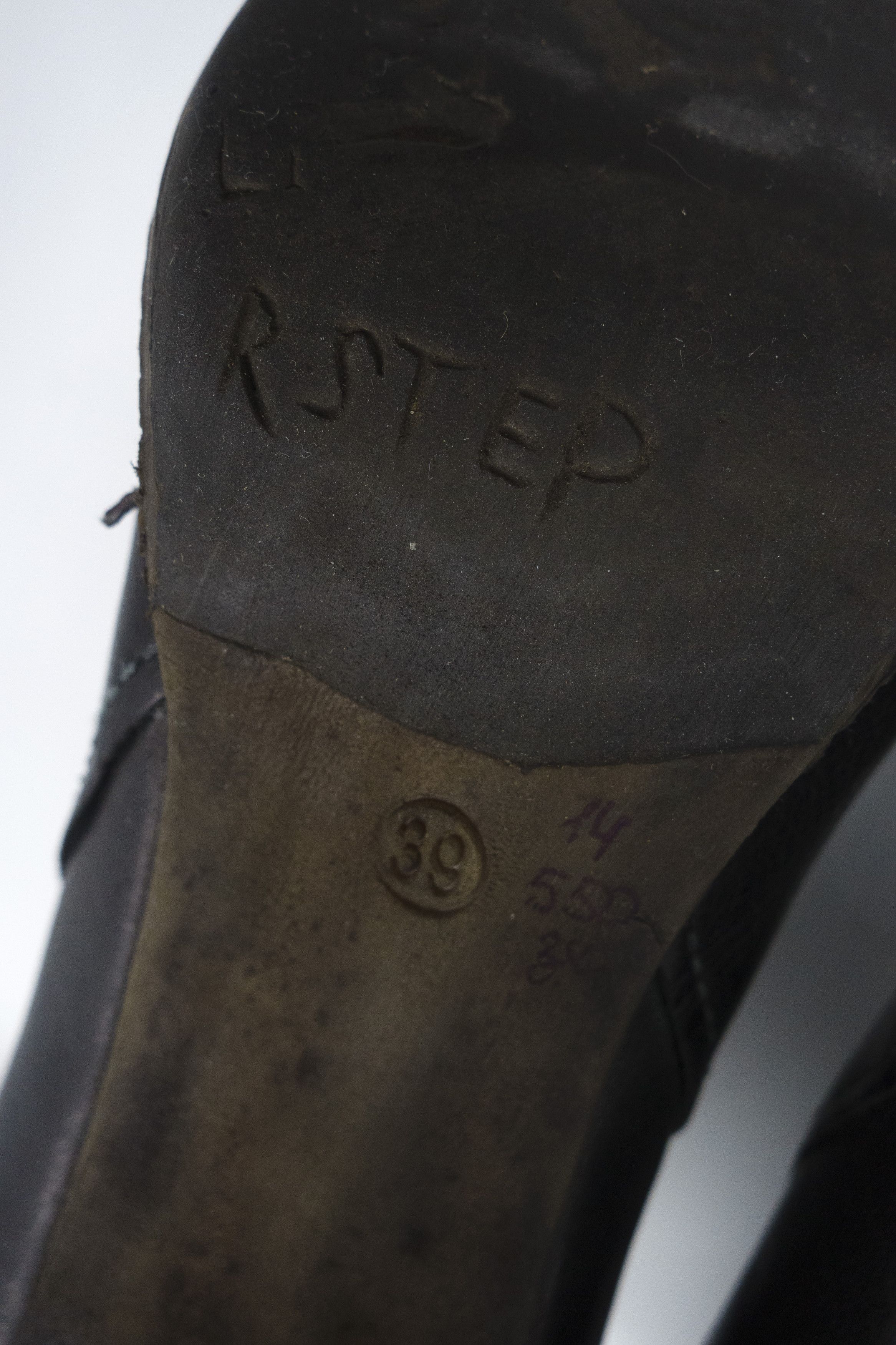 A.S.98 AS98 Queen Heeled Leather Boots Size US 9 / IT 39 - 8 Thumbnail
