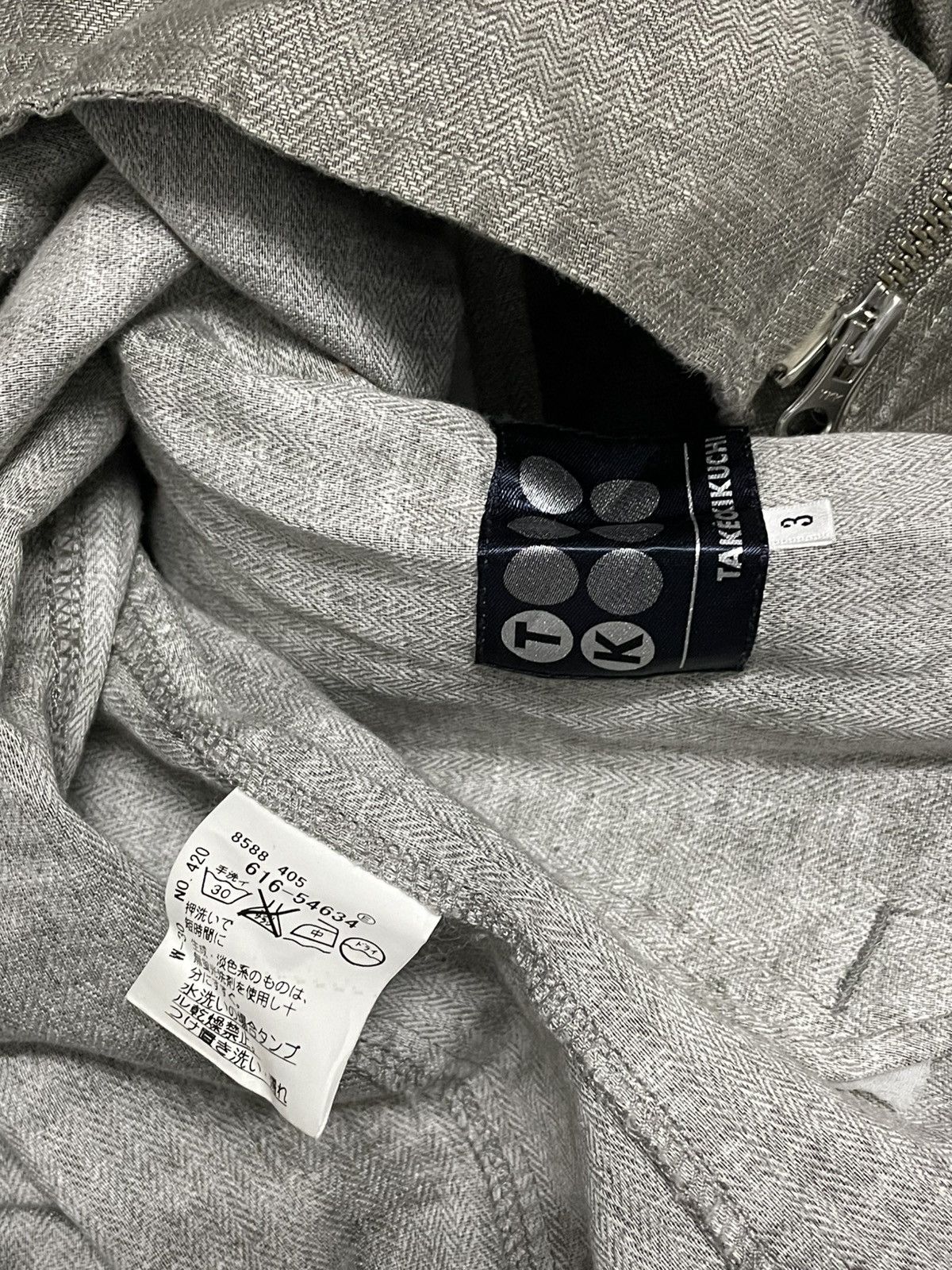 Takeo Kikuchi Vintage Designer Japan TakeoKikuchi Bike Jacket Casual Style Size US S / EU 44-46 / 1 - 13 Thumbnail
