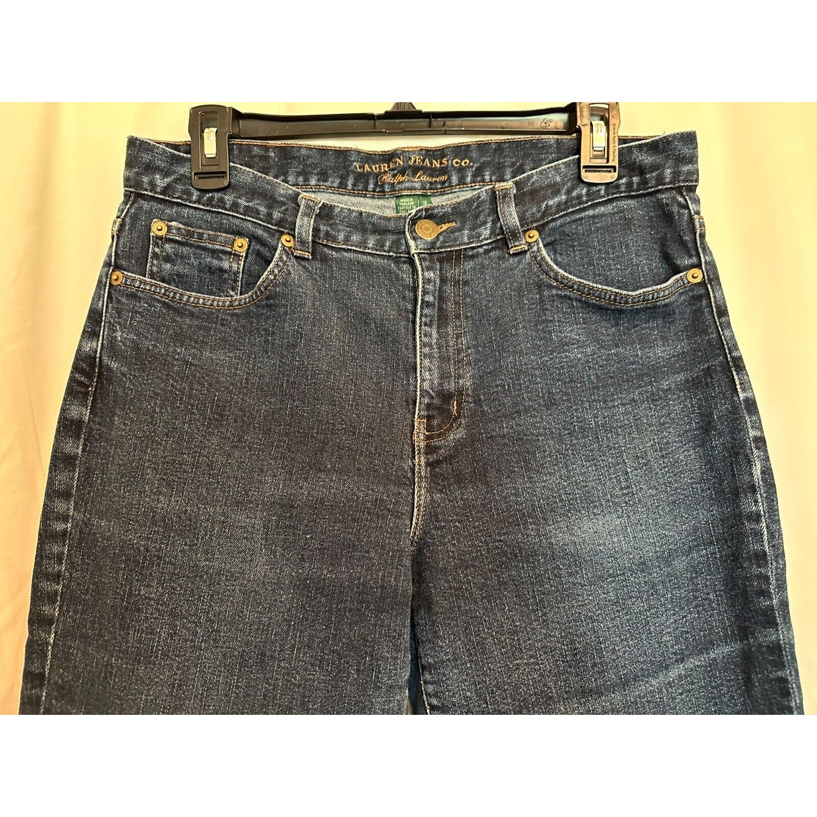 Ralph Lauren Lauren Jeans Co. Ralph Lauren/Polo Blue Jeans Sz 10 Bootcut Size 30" / US 8 / IT 44 - 4 Thumbnail