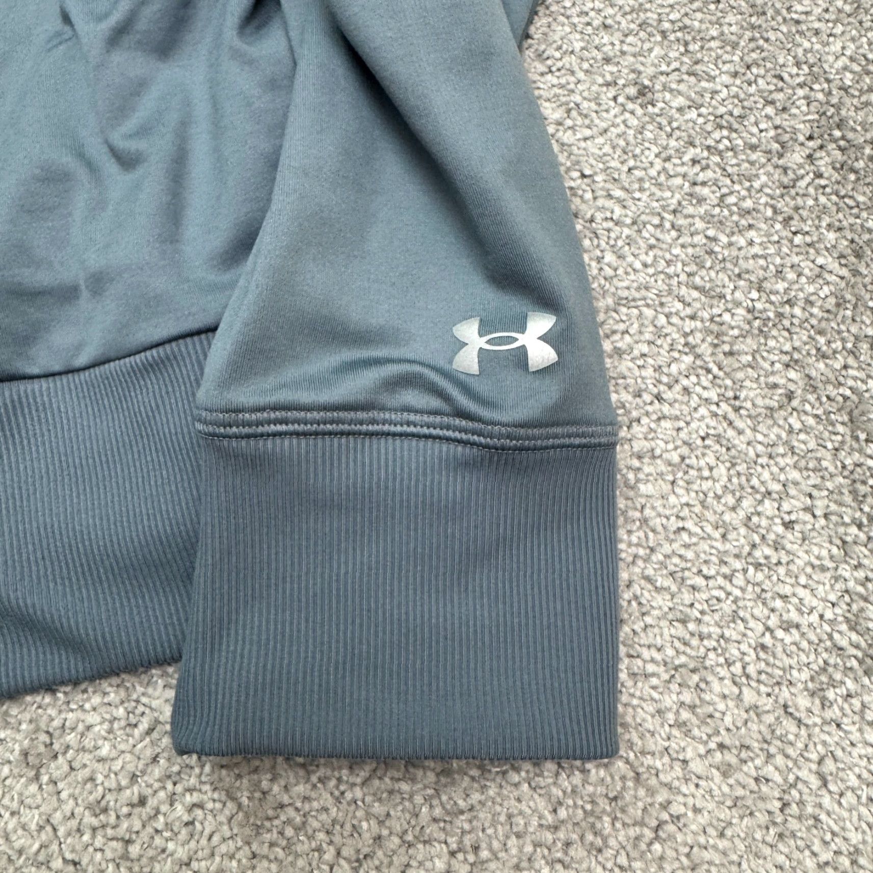 Under Armour Under Armour Hoodie Women's 2X Plus Blue Pullover Sweatshirt Lightweight Breathable Logo Casual Sleeve Long Sleeve Size XXL / US 16-18 / IT 52-54 - 6 Thumbnail