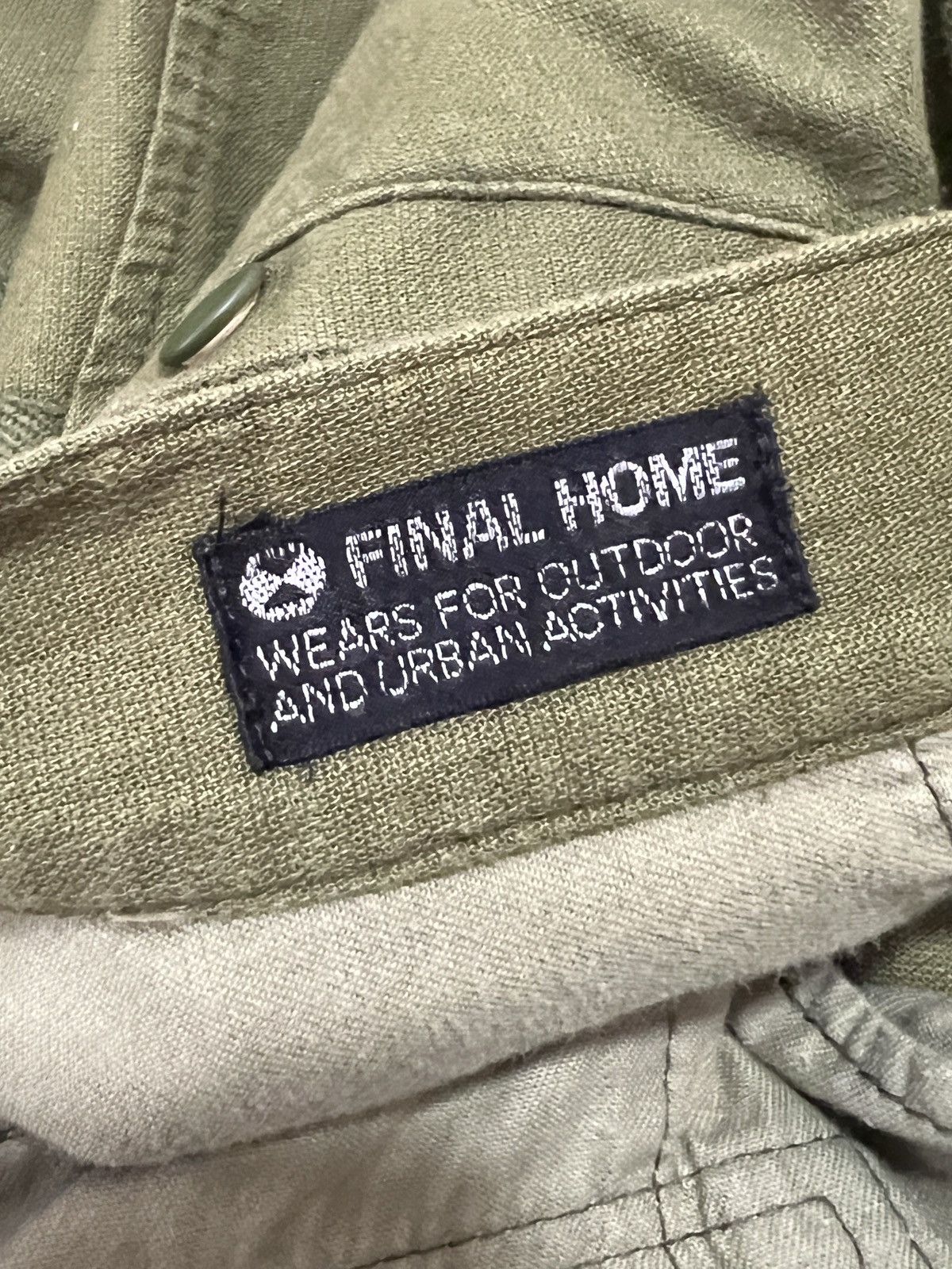 Final Home 1990 Final Home Detachable Pockets Military Cargo Pants Size US 33 - 13 Thumbnail