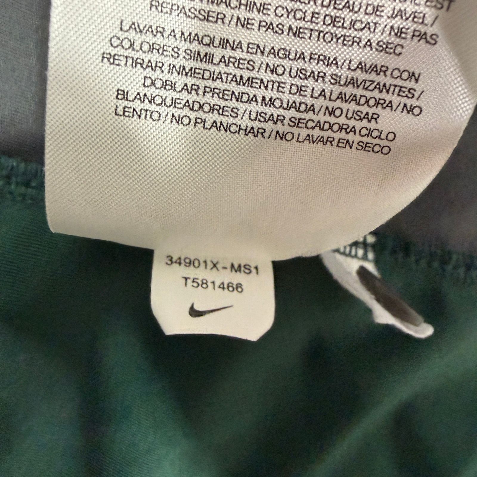 Nike Nike Michigan State Spartans Polo Shirt Men's Medium Green Size US M / EU 48-50 / 2 - 6 Thumbnail