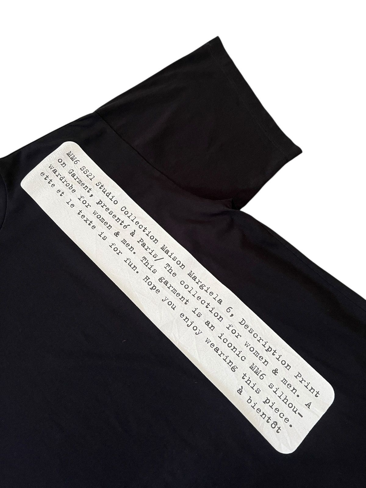 Maison Margiela Maison Margiela MM6 SS21 Unisex Oversized Tshirt Size US L / EU 52-54 / 3 - 3 Thumbnail