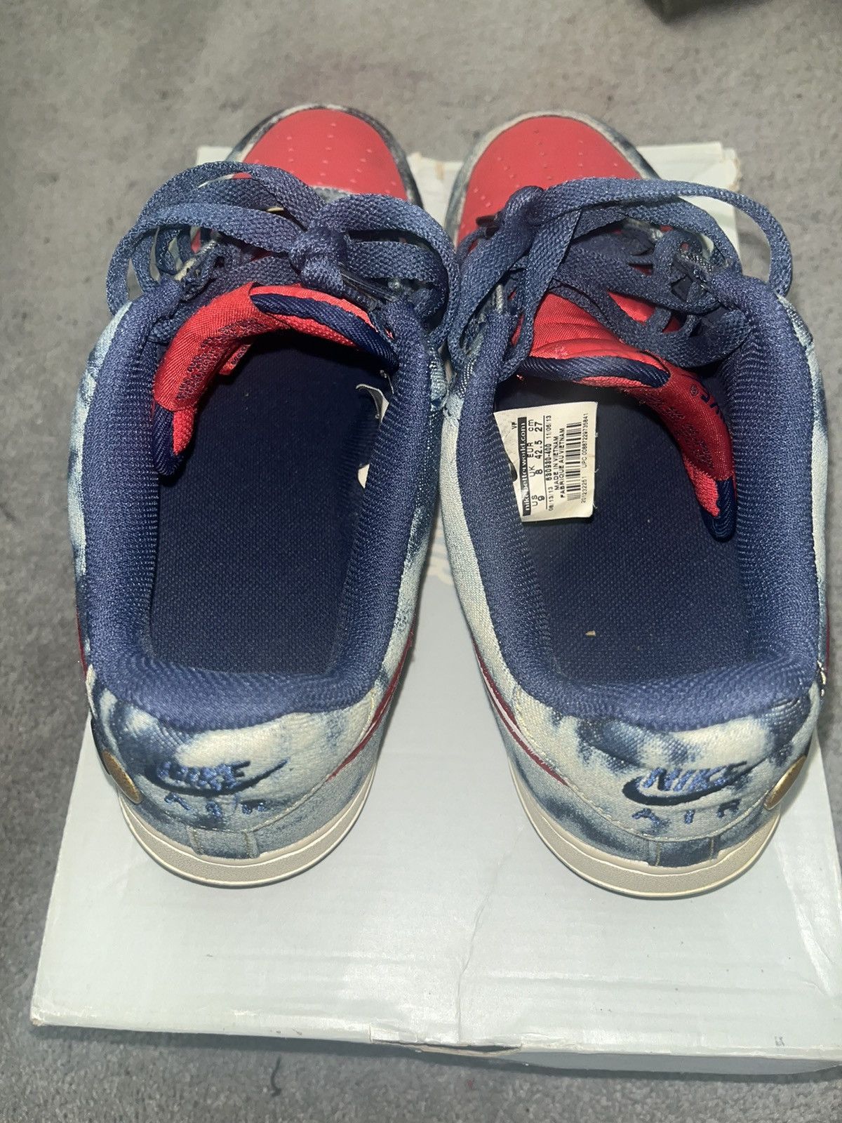 Nike Air force 1s “07 Denim” Size US 9 / EU 42 - 6 Thumbnail