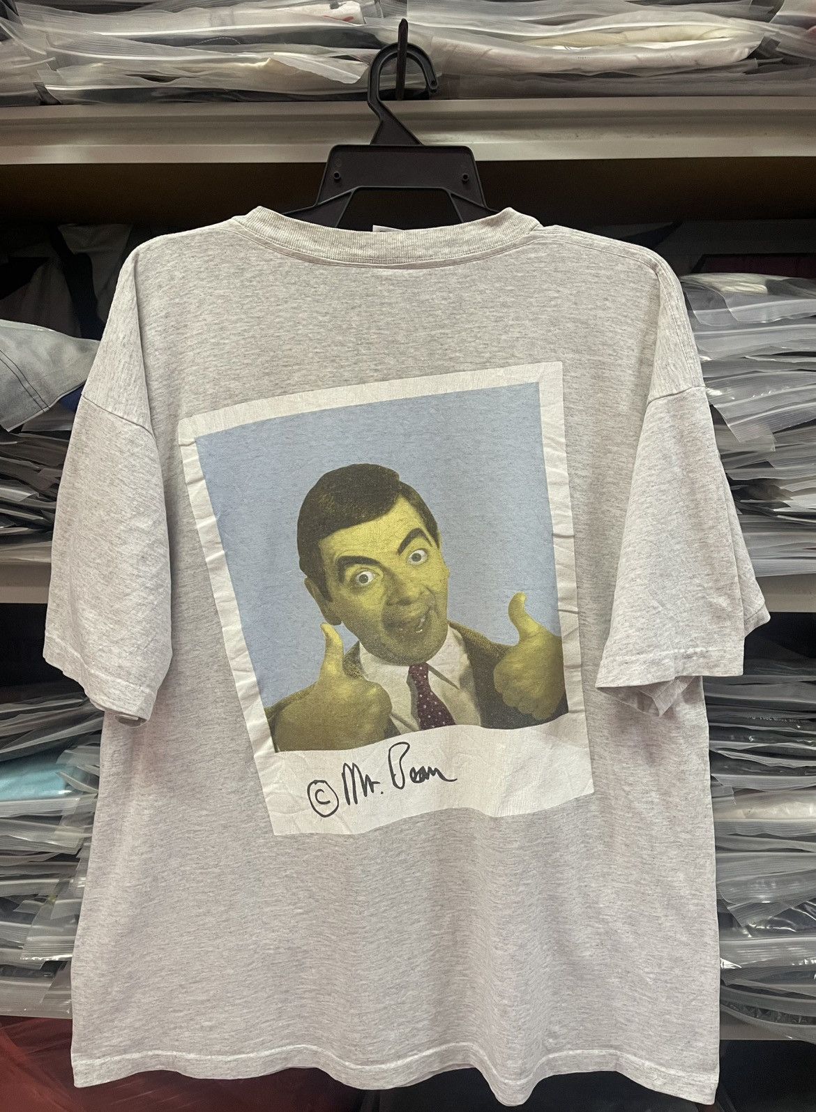 Vintage Vintage 90's Guess Who? Mr.Bean🔥🔥🔥 Size US XL / EU 56 / 4 - 10 Thumbnail