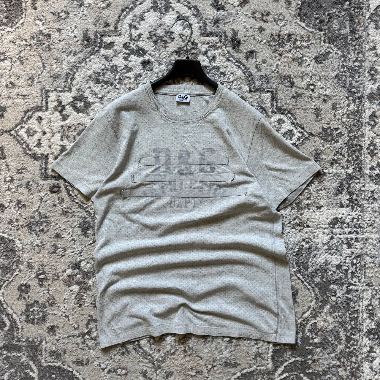 Dolce & Gabbana Dolce Gabbana Retro Grey Vintage T Shirt Size US S / EU 44-46 / 1 - 1 Thumbnail