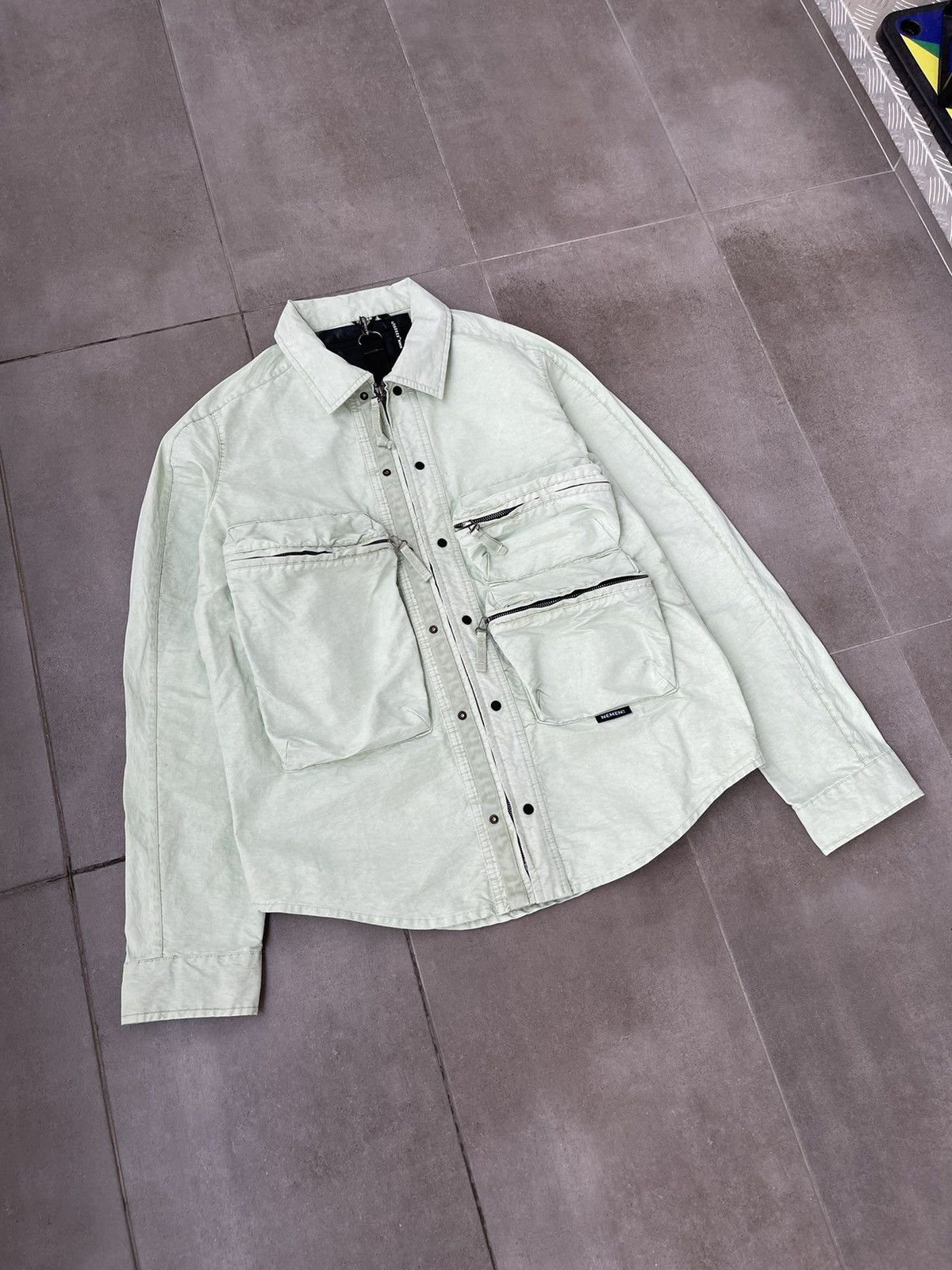 Nemen !DS! SS23 Nemen Tats Zipped Parachute Overshirt Size US S / EU 44-46 / 1 - 10 Thumbnail