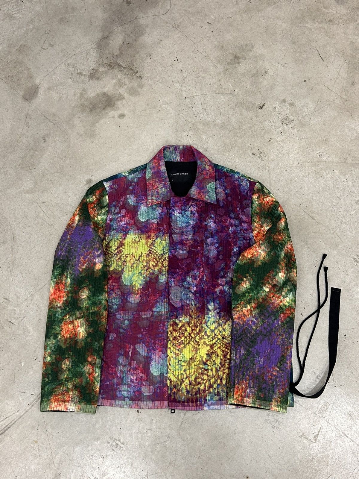 Craig Green Craig Green Vibrant Floral Work Jacket [SS2019 / Rare] Size US M / EU 48-50 / 2 - 1 Thumbnail