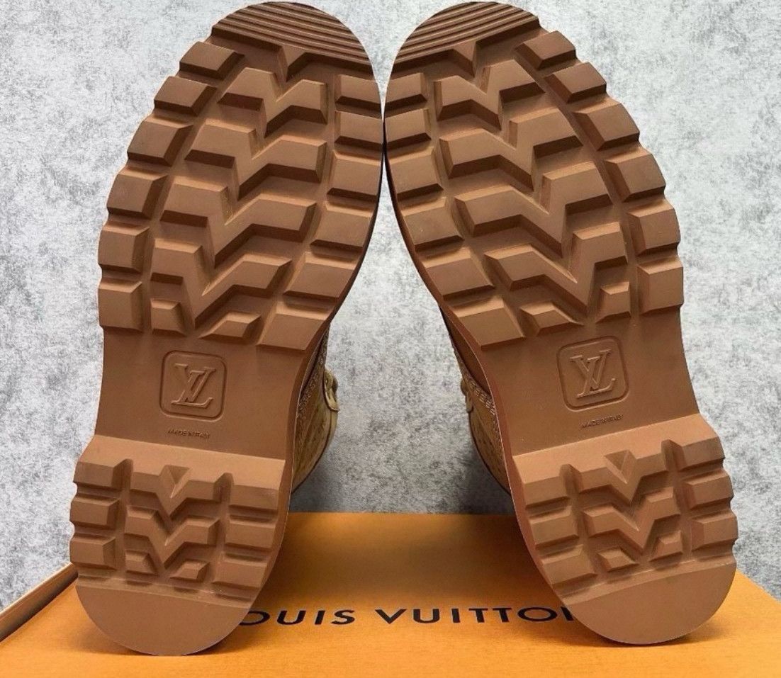 Louis Vuitton Louis Vuitton Ranger Leather Lace-Up Short Boots 0079 Size US 8.5 / EU 41-42 - 5 Thumbnail