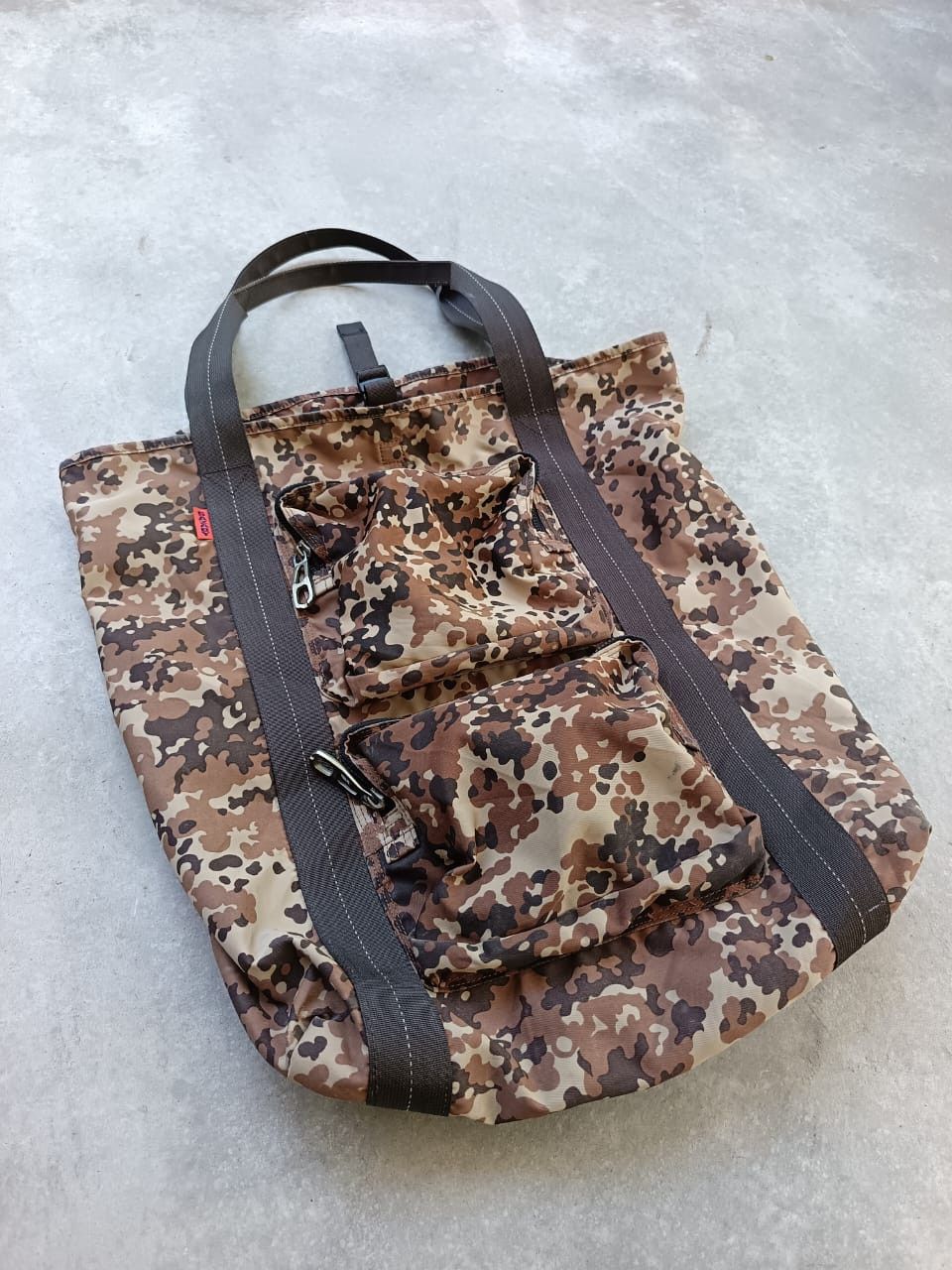 Japanese Brand × Porter Sazaby camo army style tote bag Size ONE SIZE - 7 Thumbnail