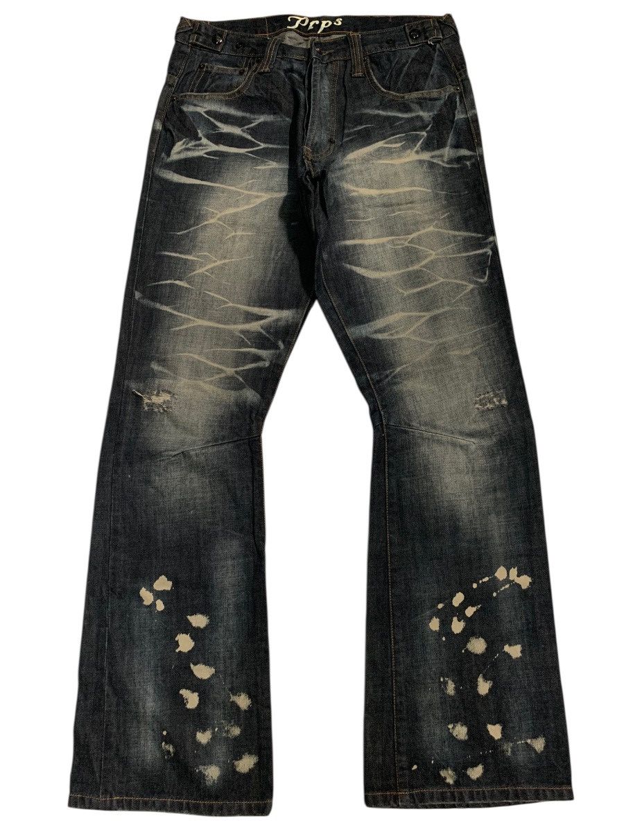 Prps FLARE PRPS CLAWMARK JAPANESE RUSTY PUNK STYLE DENIM Size US 30 / EU 46 - 1 Thumbnail