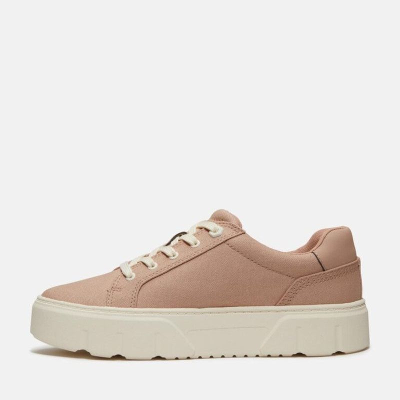 Timberland TIMBERLAND WOMEN'S 9 LAUREL COURT LOW LACE SNEAKER LT BEIGE Size US 9 / IT 39 - 6 Thumbnail