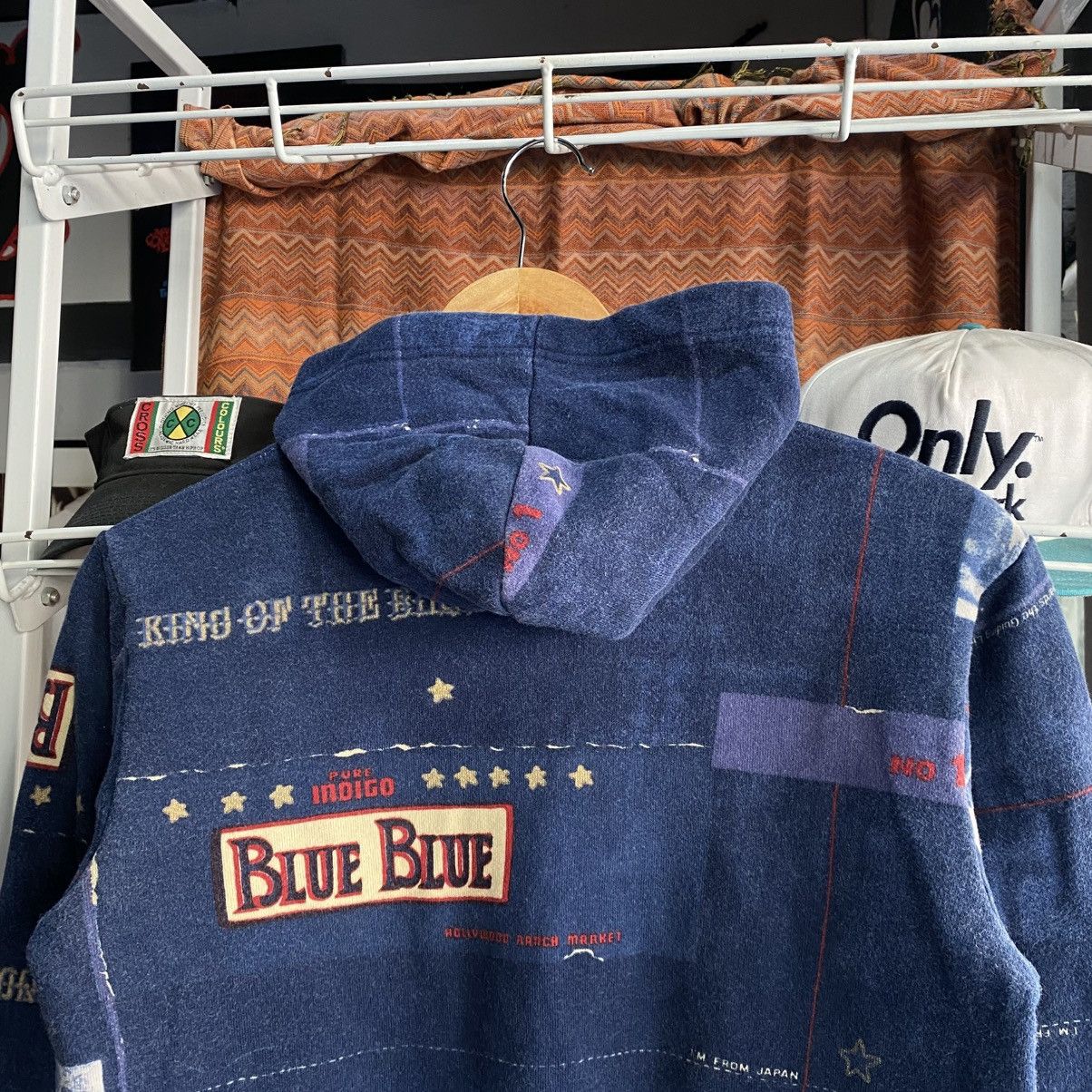 Blue Blue Japan Blue Blue Japan Full Print Indigo Zipper Hoodie XS Size US XS / EU 42 / 0 - 5 Thumbnail