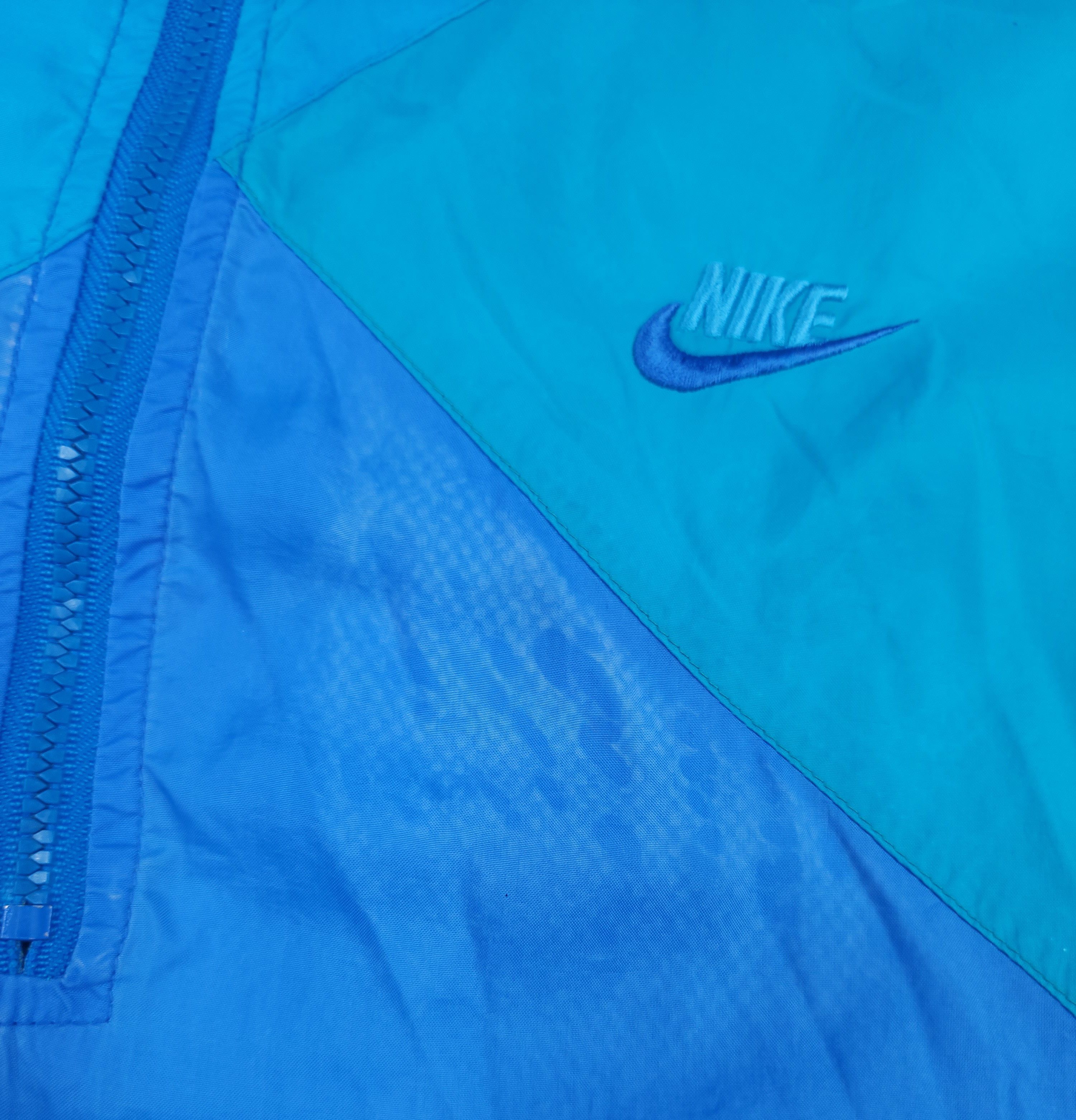 Nike Vintage Nike 1/4 zip windbreaker hoodied jacket Size US M / EU 48-50 / 2 - 6 Thumbnail
