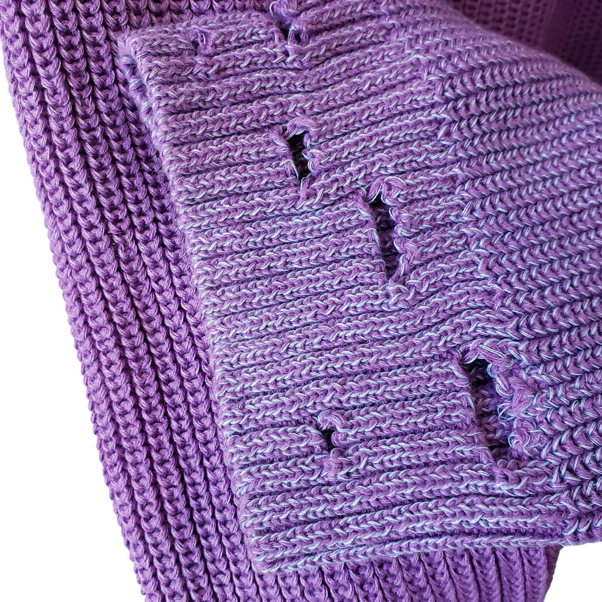 Siberia Hills Siberia Hills Purple Blue Thermal Reactive Color Changing Kn Size US XL / EU 56 / 4 - 6 Thumbnail