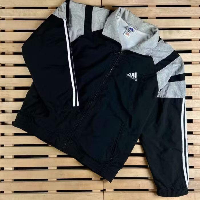 Adidas × Vintage Mens Bomber Jacket Adidas Vintage Size L Size US L / EU 52-54 / 3 - 1 Thumbnail