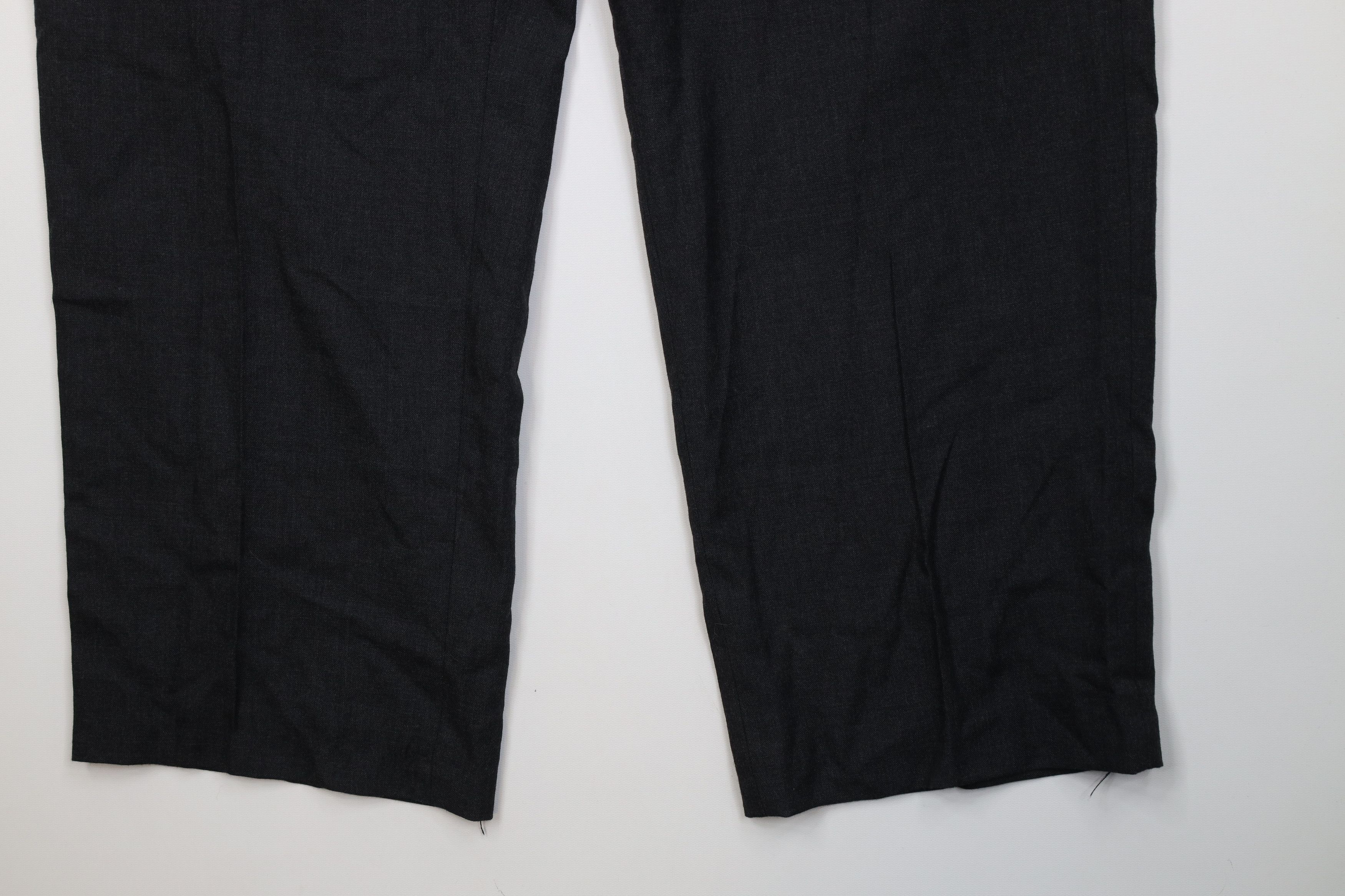 Vintage Vintage 90s Streetwear Knit Wide Leg Chino Pants Gray USA Size US 44 / EU 60 - 4 Thumbnail