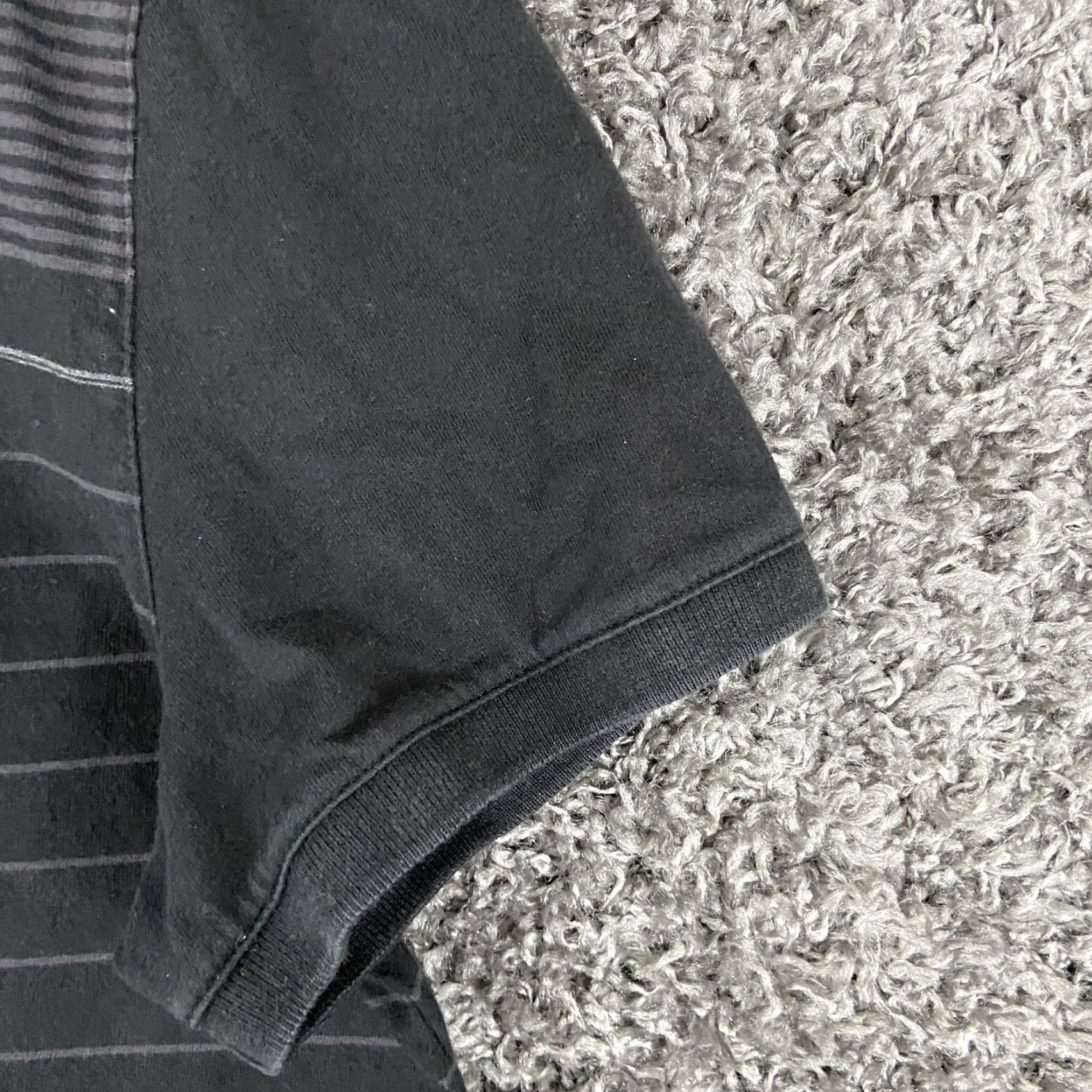 Calvin Klein CALVIN KLEIN Polo Shirt Slim Fit Men Neck Striped Black L Cotton Segmented 2010s Mens Size US L / EU 52-54 / 3 - 4 Thumbnail
