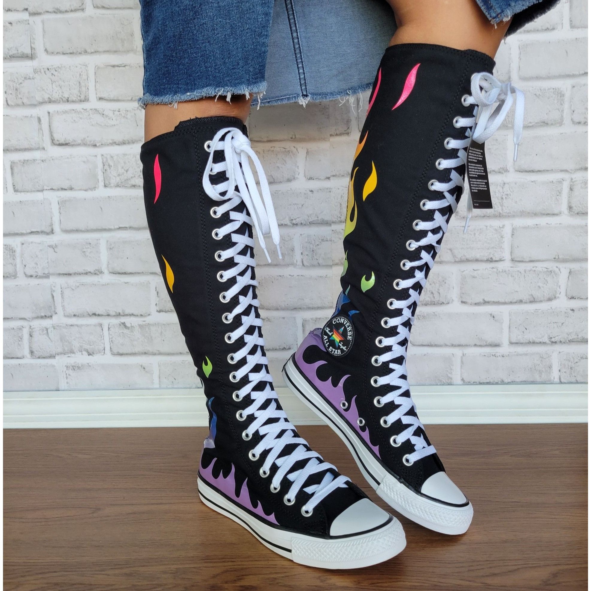 ⭐Converse Chuck Taylor All Star XXHi Pride 5.5 Mens Shoes Sn display picture 1