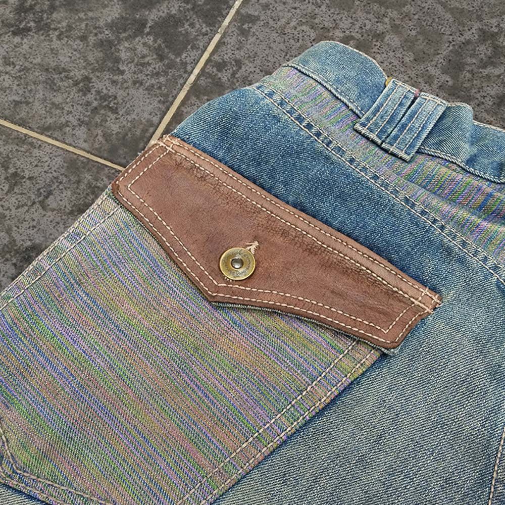 Japanese Brand × Vintage gumu international distressed denim Size US 32 / EU 48 - 8 Thumbnail