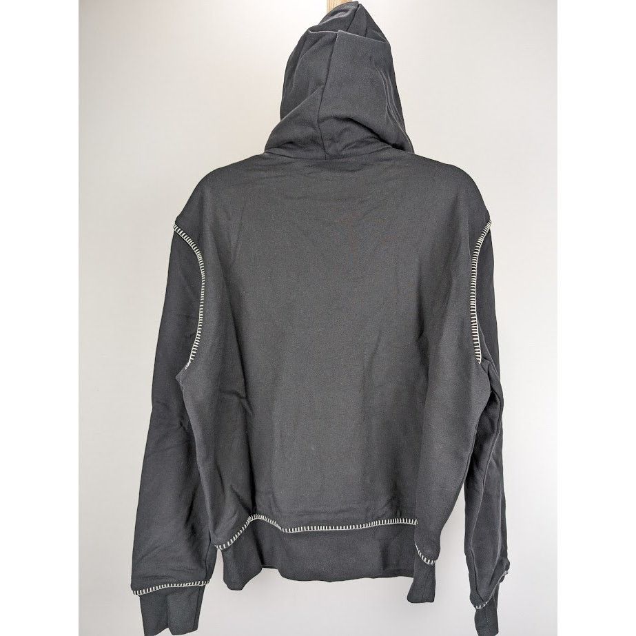 Amiri o1rshd1 Stitch Amiri Logo Hoodie in Black Size US M / EU 48-50 / 2 - 12 Thumbnail