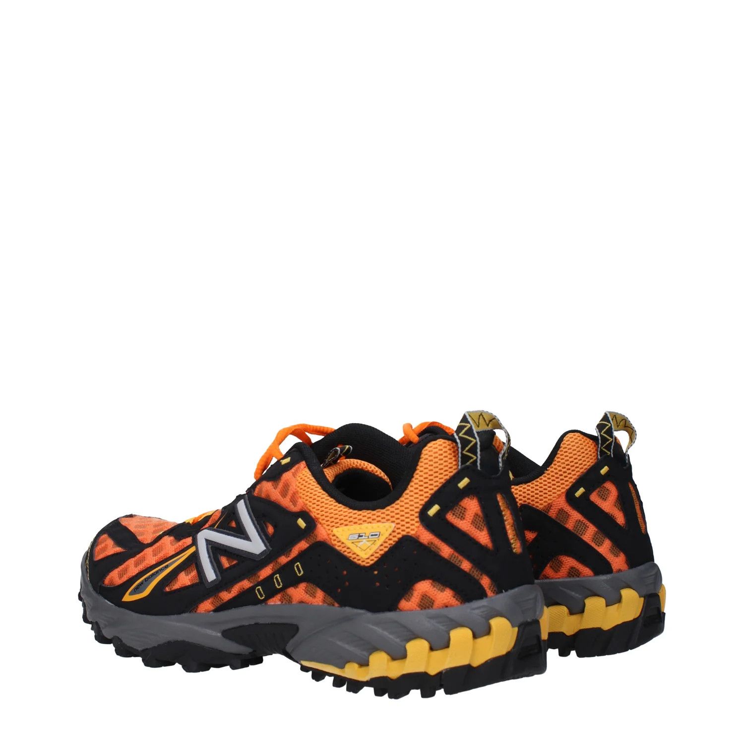 New Balance ob1o1e0925 Fabric Low-Top Sneakers in Orange/Black Size US 10.5 / EU 43-44 - 4 Thumbnail
