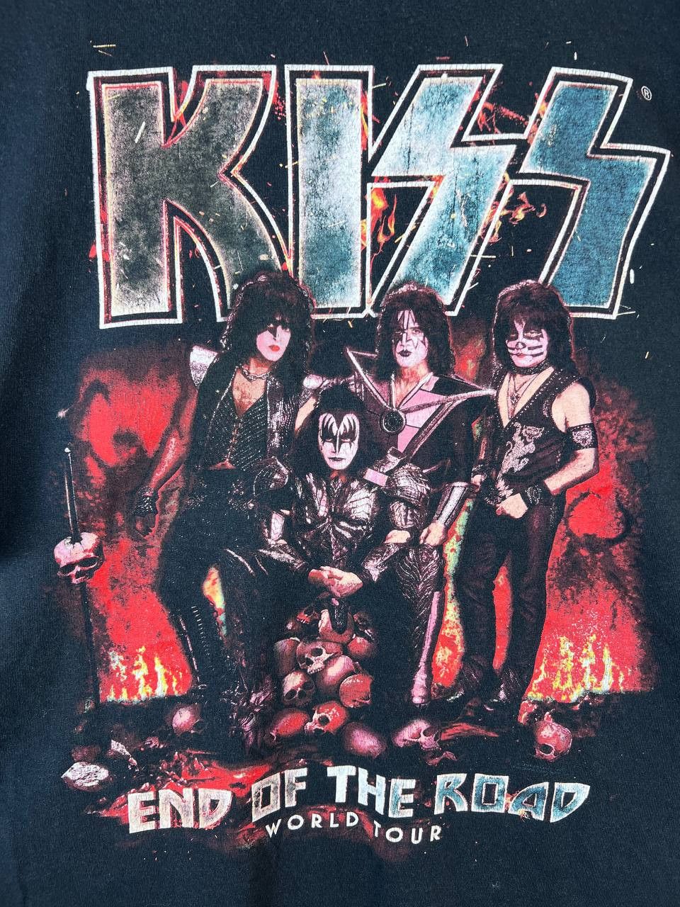 KISS KISS End Of The Road World Tour T-Shirt Men's Size 4XL Size US XXL / EU 58 / 5 - 2 Thumbnail