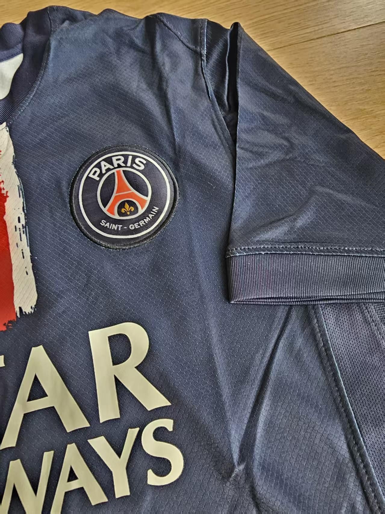 Other 2025 PSG #14 Désiré Doué Jersey Home UEFA Champions League Size US M / EU 48-50 / 2 - 5 Thumbnail