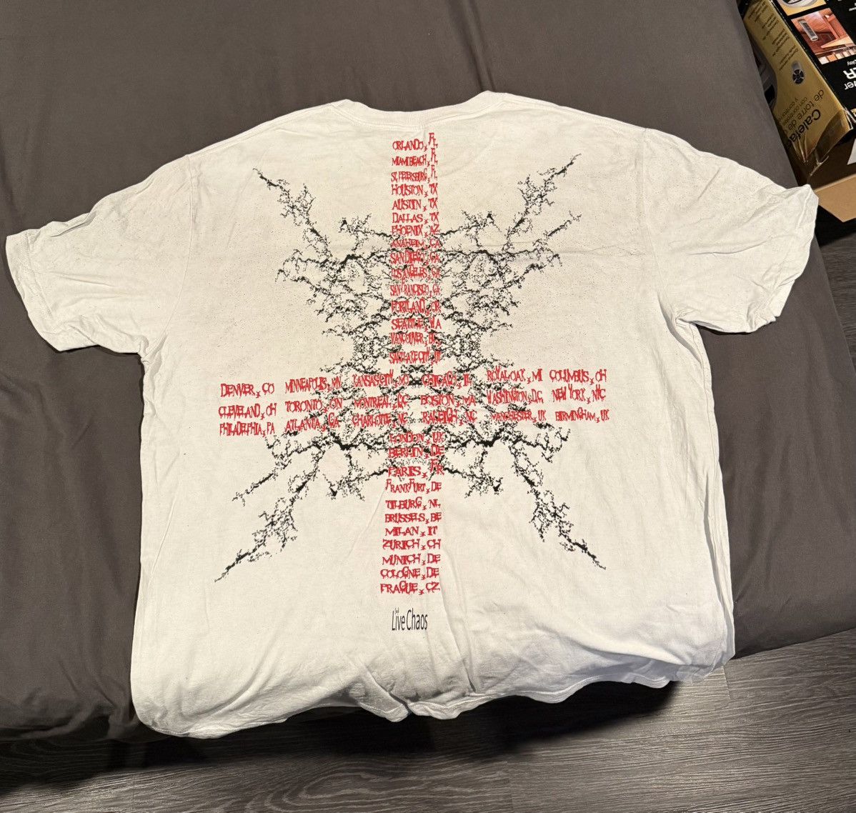 Ken Carson Ken Carson - A Great Chaos Tour Gorecore T-Shirt Size US XXL / EU 58 / 5 - 2 Thumbnail