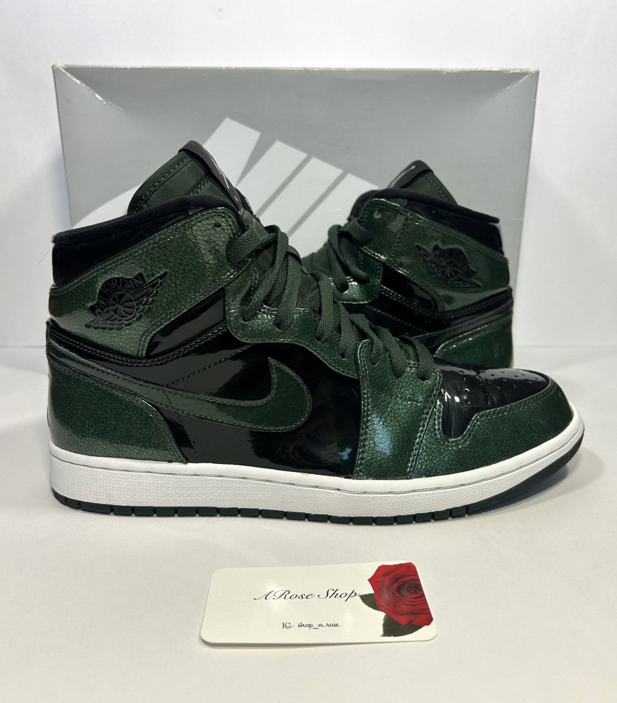 Jordan 1 retro grove green clearance