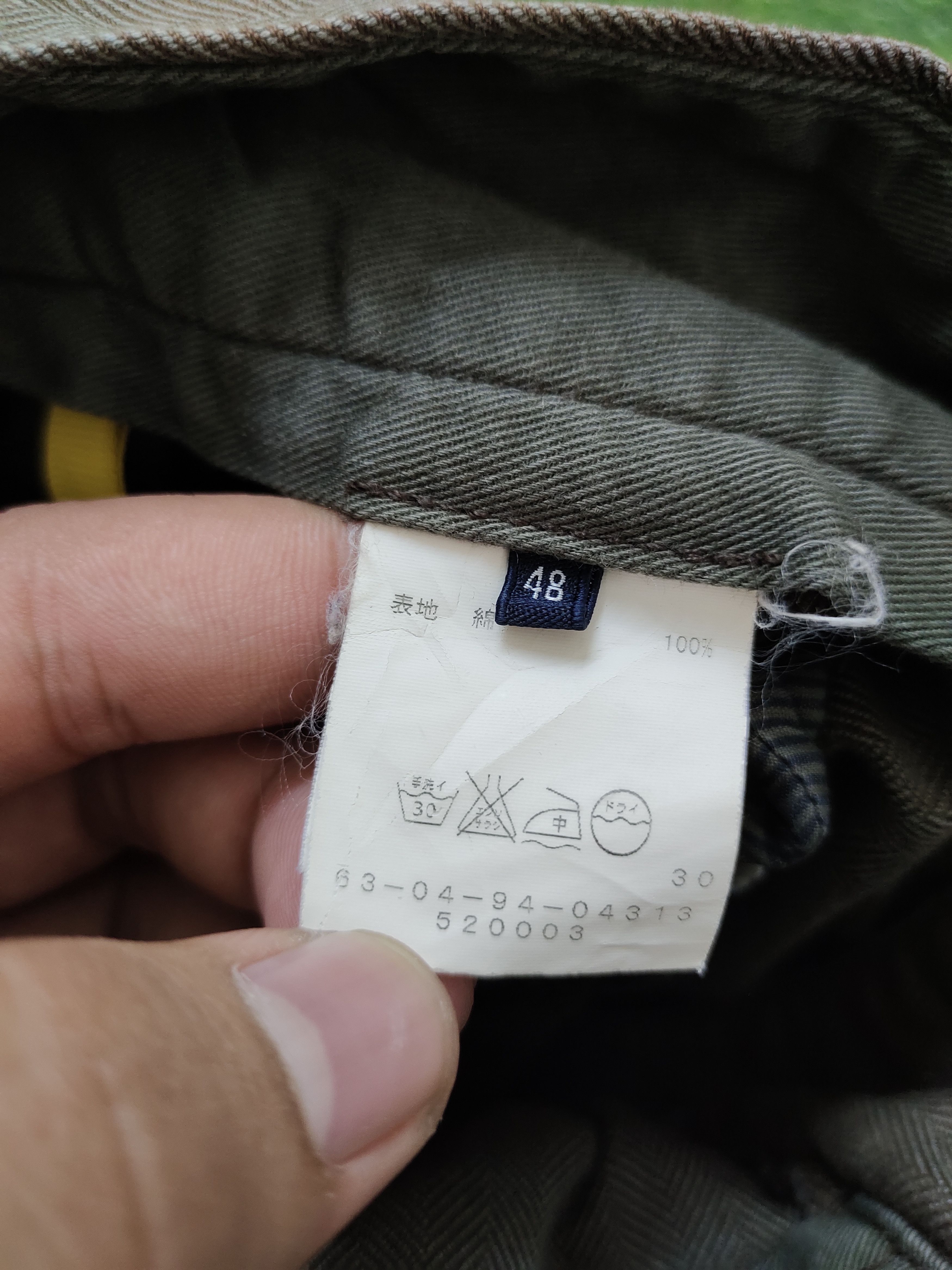 Tomorrowland Tomorrowland Japan Hbt Side Cargo Pants WWII Inspired 60s Size US 31 - 17 Thumbnail