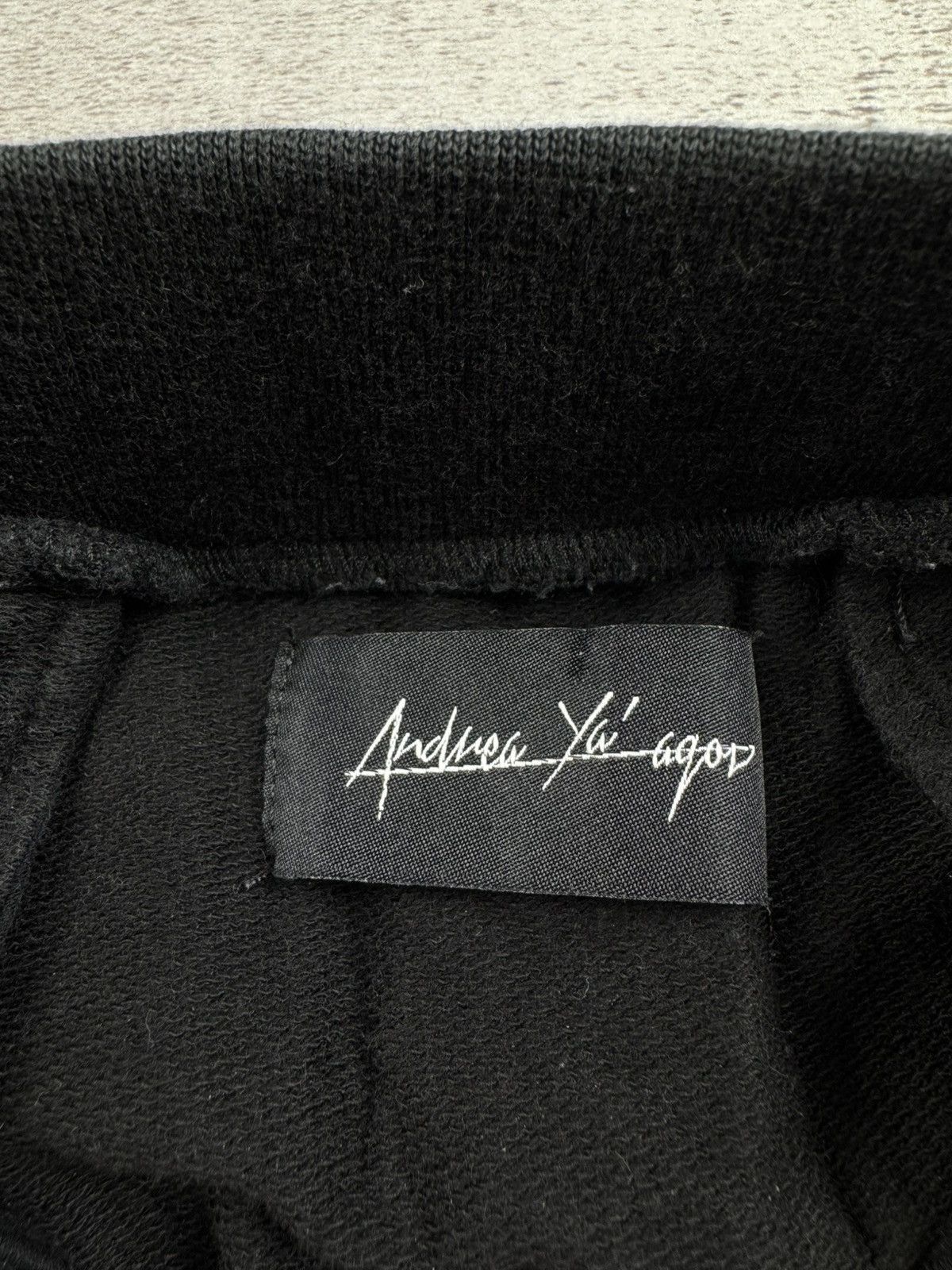 Andrea Ya'aqov Andrea Yaaqov Y2K Avant Gard Cotton Design Nylon Sweat Pants Trousers Bottoms Size US 30 / EU 46 - 9 Thumbnail