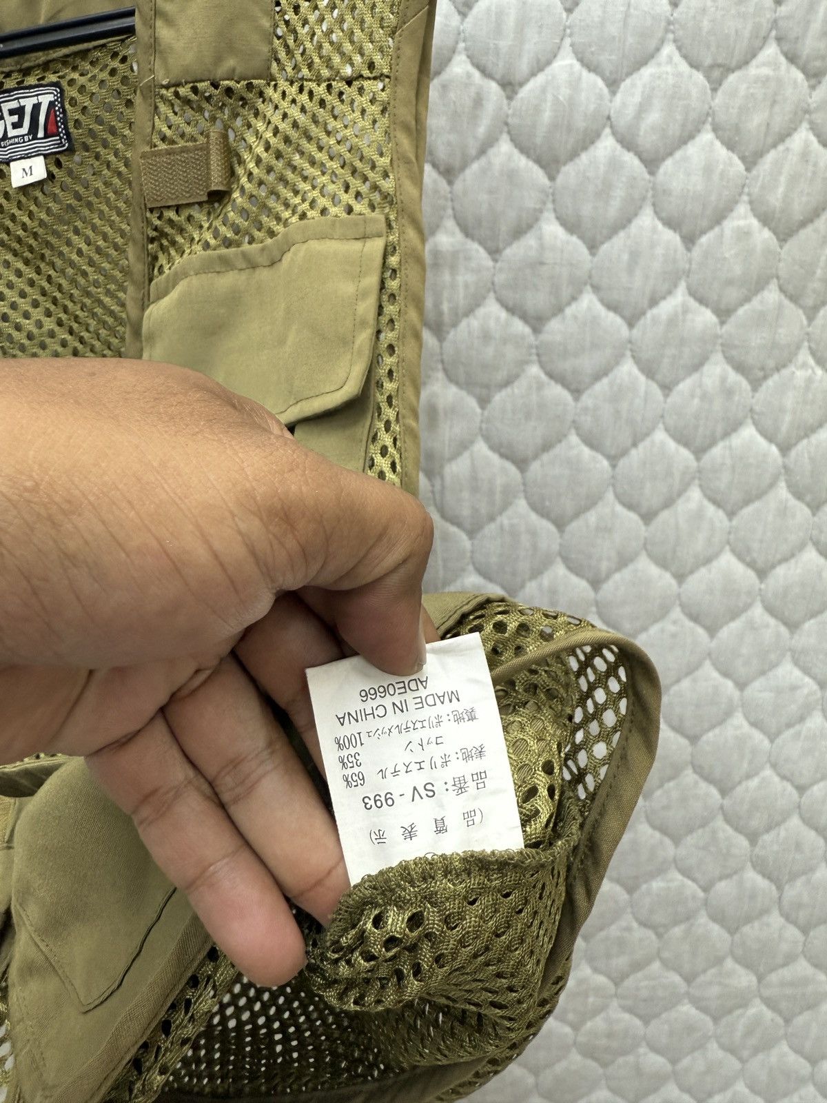 Japanese Brand 🔥🔥💥STEALS GETT FISHING VEST Size US M / EU 48-50 / 2 - 8 Thumbnail