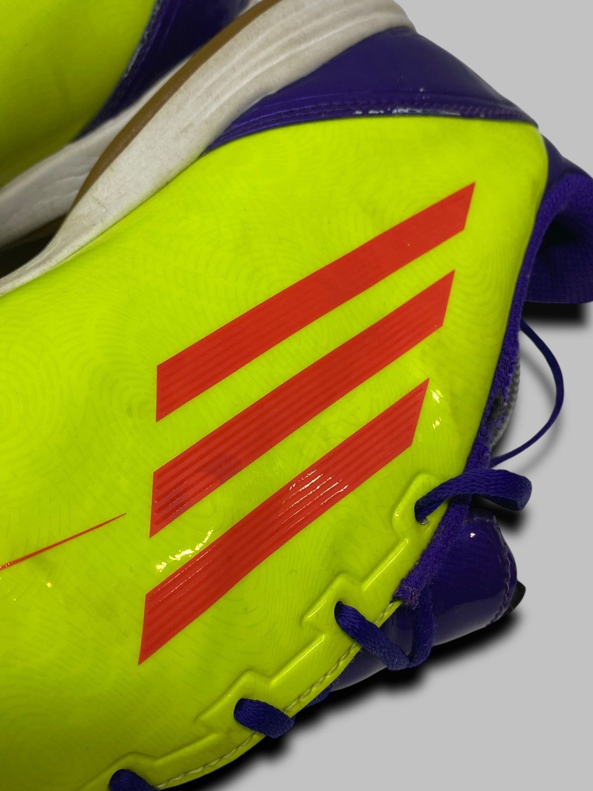 Adidas Mens Boots Adidas F50 F10 Vintage Messi Era 2011 Size US 11.5 / EU 44-45 - 8 Thumbnail