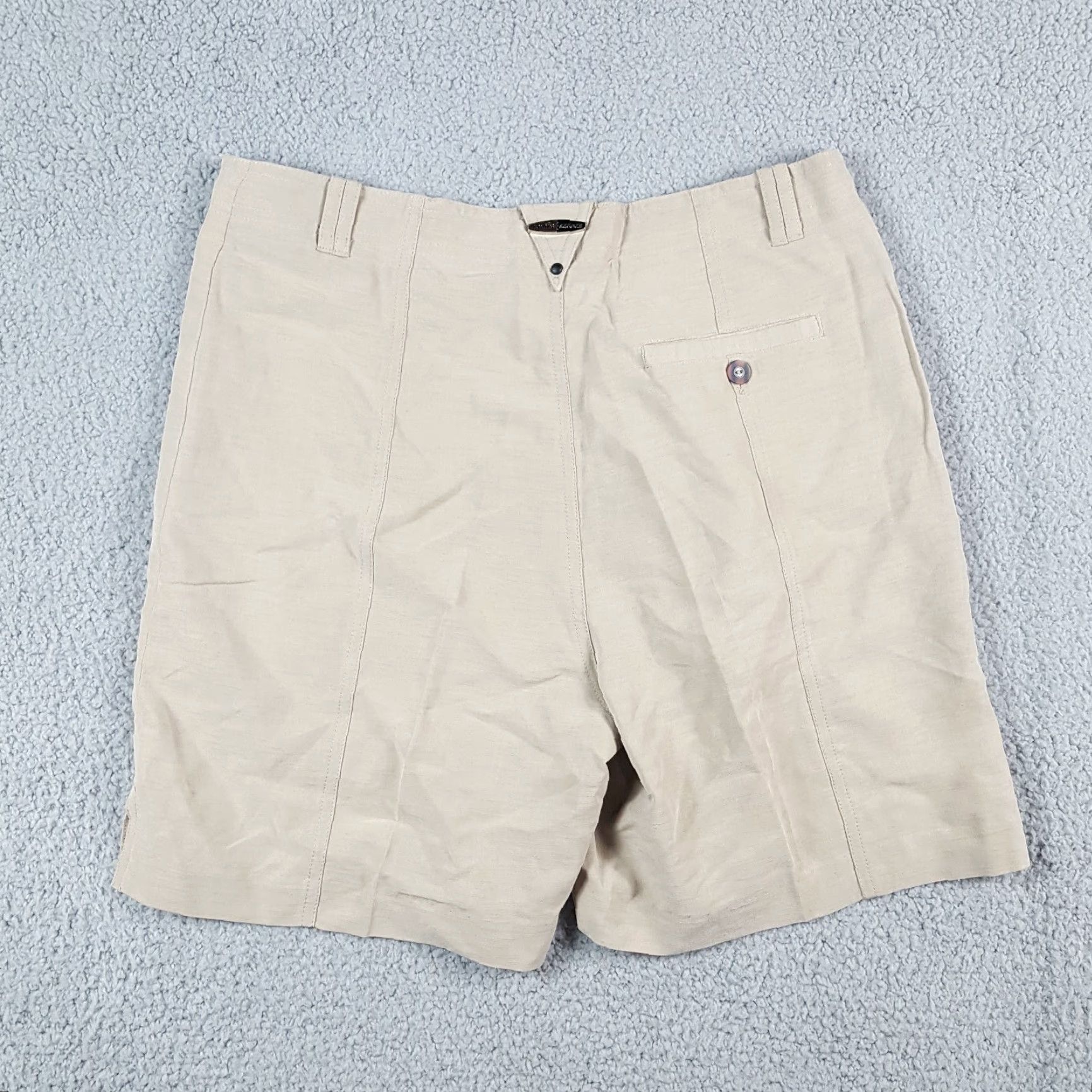 Vintage Y2K Preppy High Waist Relaxed Women's Size 12 Retro Chino Shorts Golf Pockets Size 34" / US 12 / IT 48 - 5 Thumbnail
